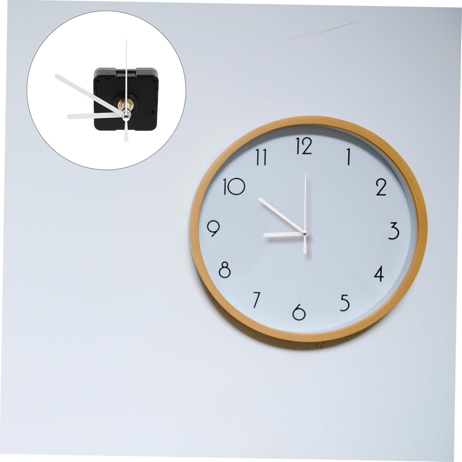 Homoyoyo Clock Hand Motorized White Plastic Accessories for Wall Clocks