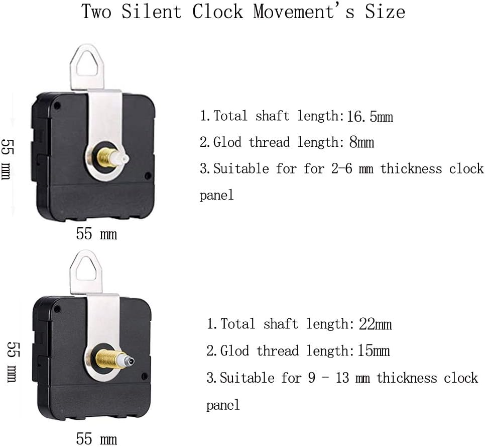 Silent Clock Movement Kit