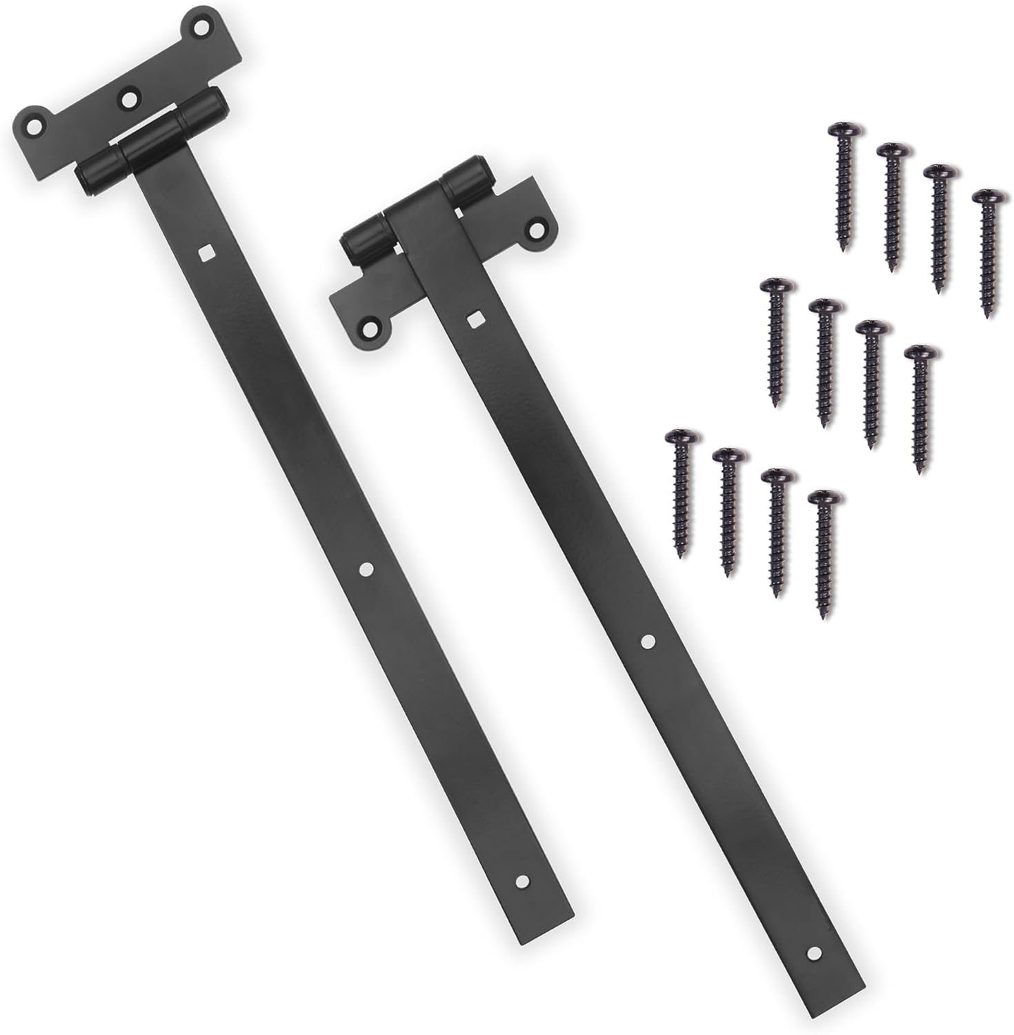 DIYWorld 18-Inch Black Door Hinges
