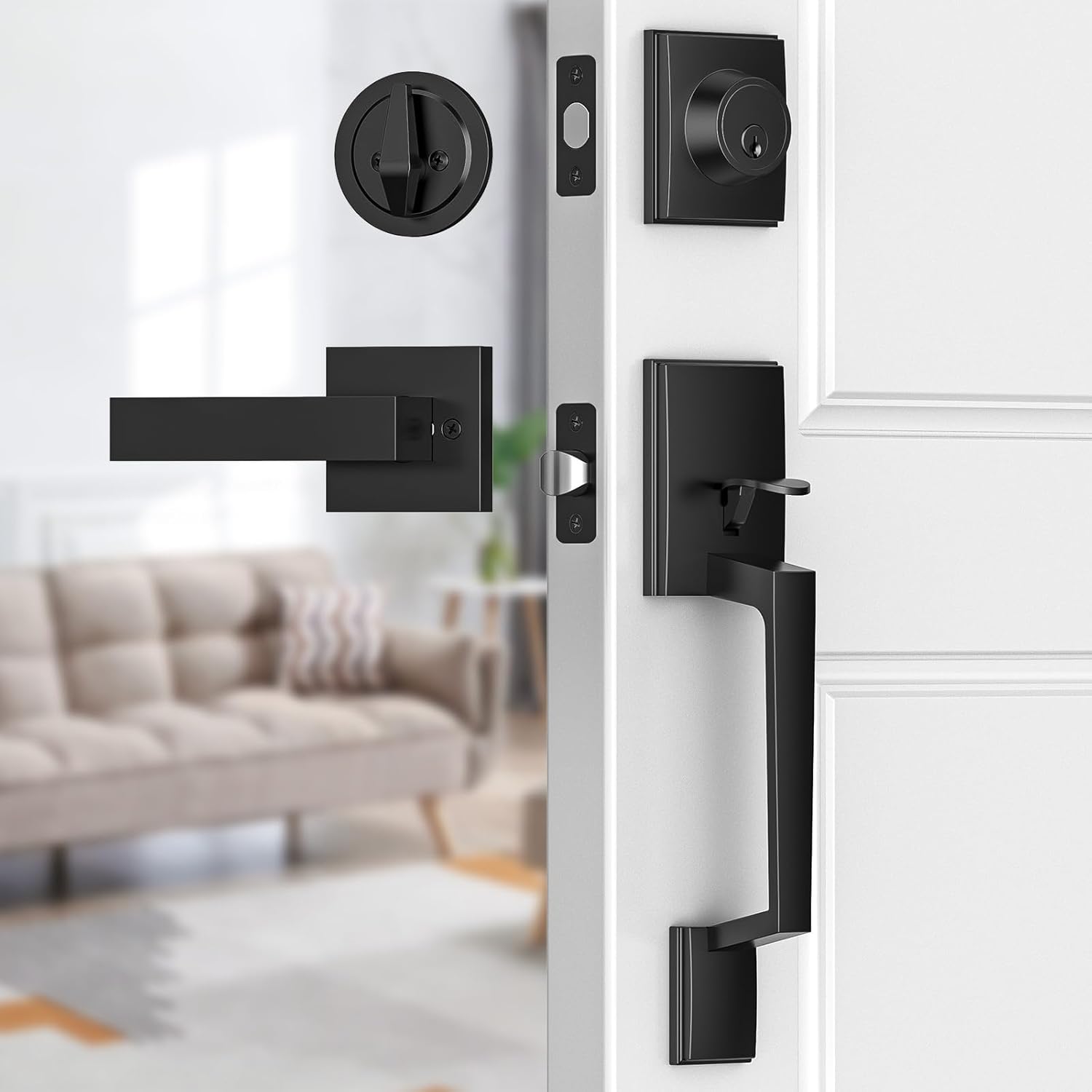 Keeping your door secure and stylish has never been this easy