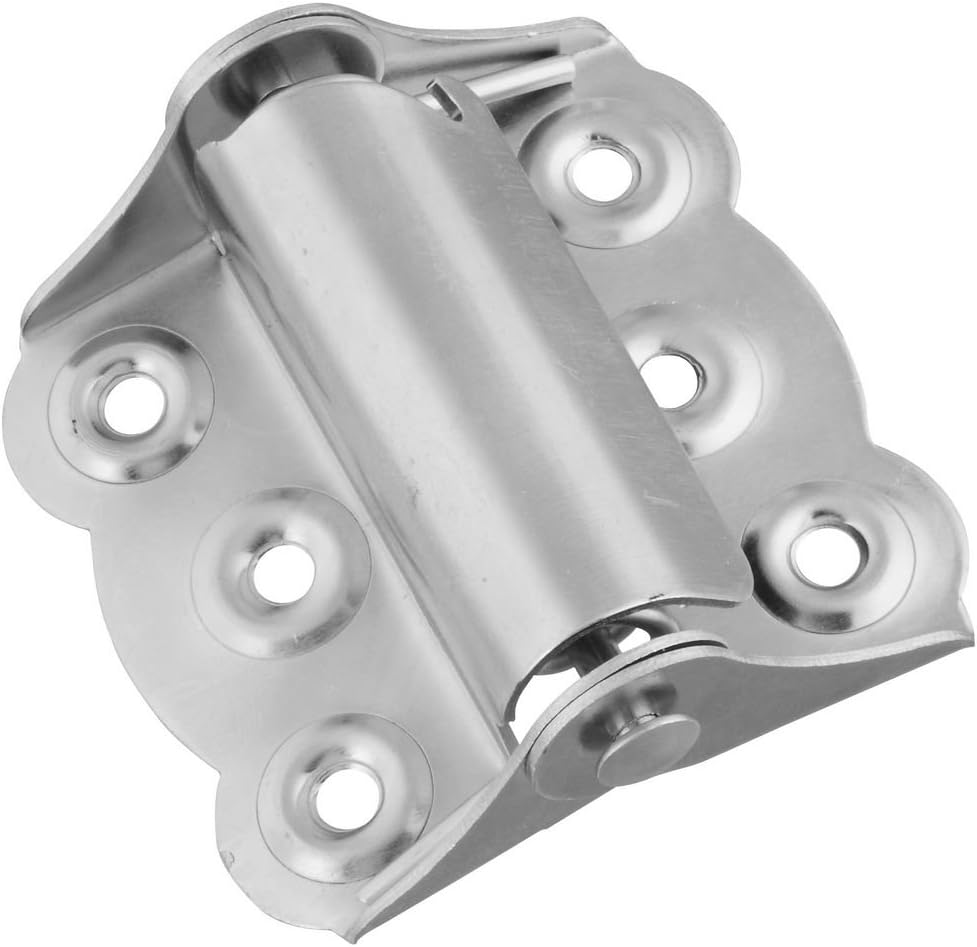 Zinc-Plated Spring Hinges 2-Pack