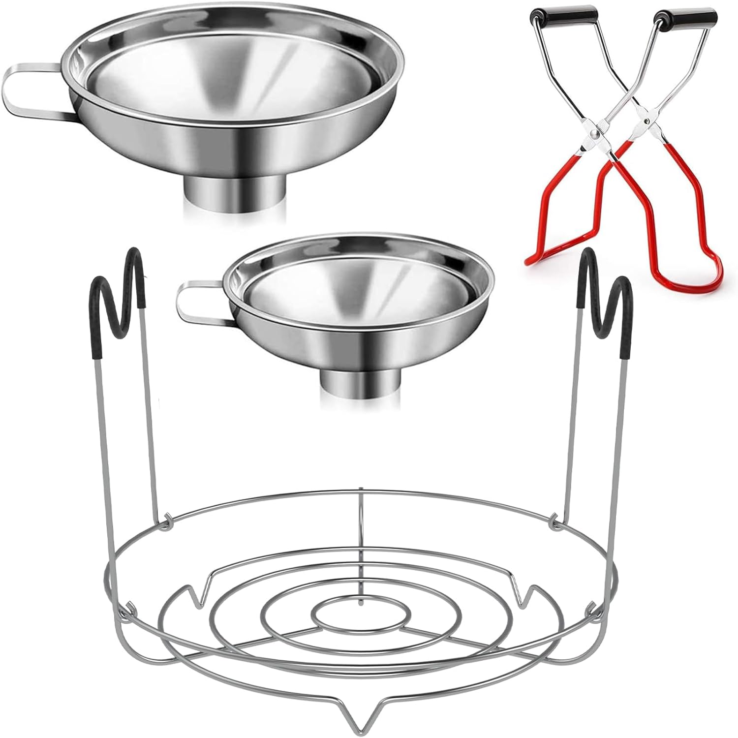 Cedilis 4-Piece Canning Kit Stainless Steel Canning Supplies for Mason Jars