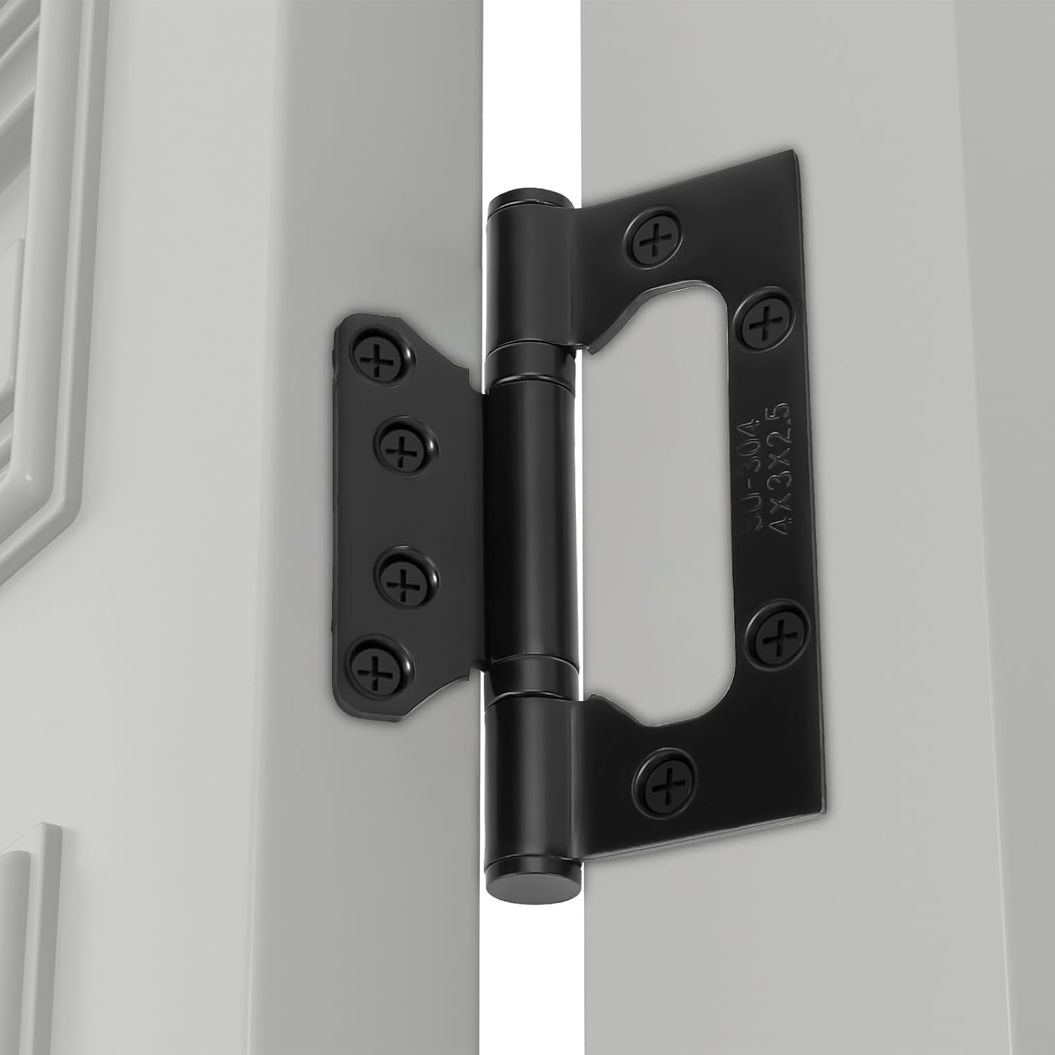 GoldenWarm 18-Piece Non-Mortise Hinges for Interior Doors