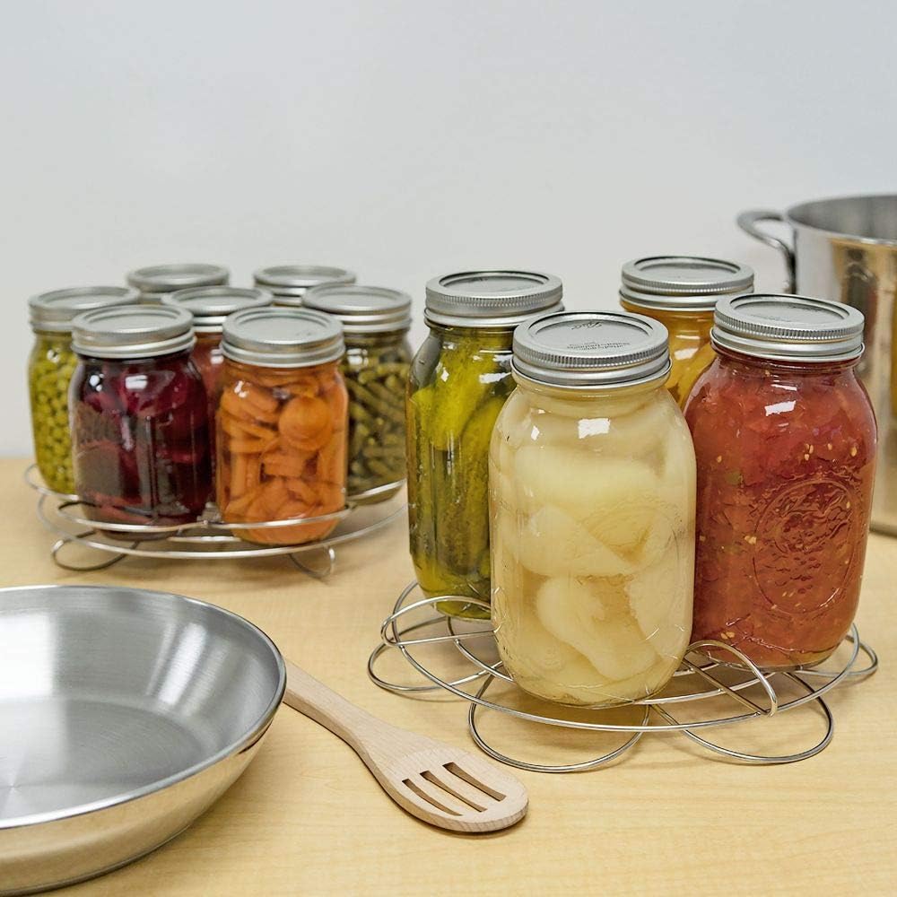 Canning Rack - Flower Petal Design Reversible Stacking System