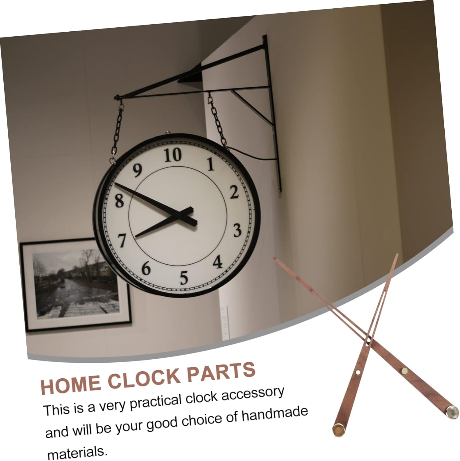 Large Wood Clock PointerBernard Decorative Wall Clock Hand