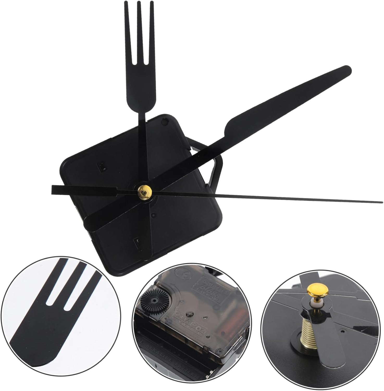 Clock Repair Kit Plastic DIY Wall Clock Parts