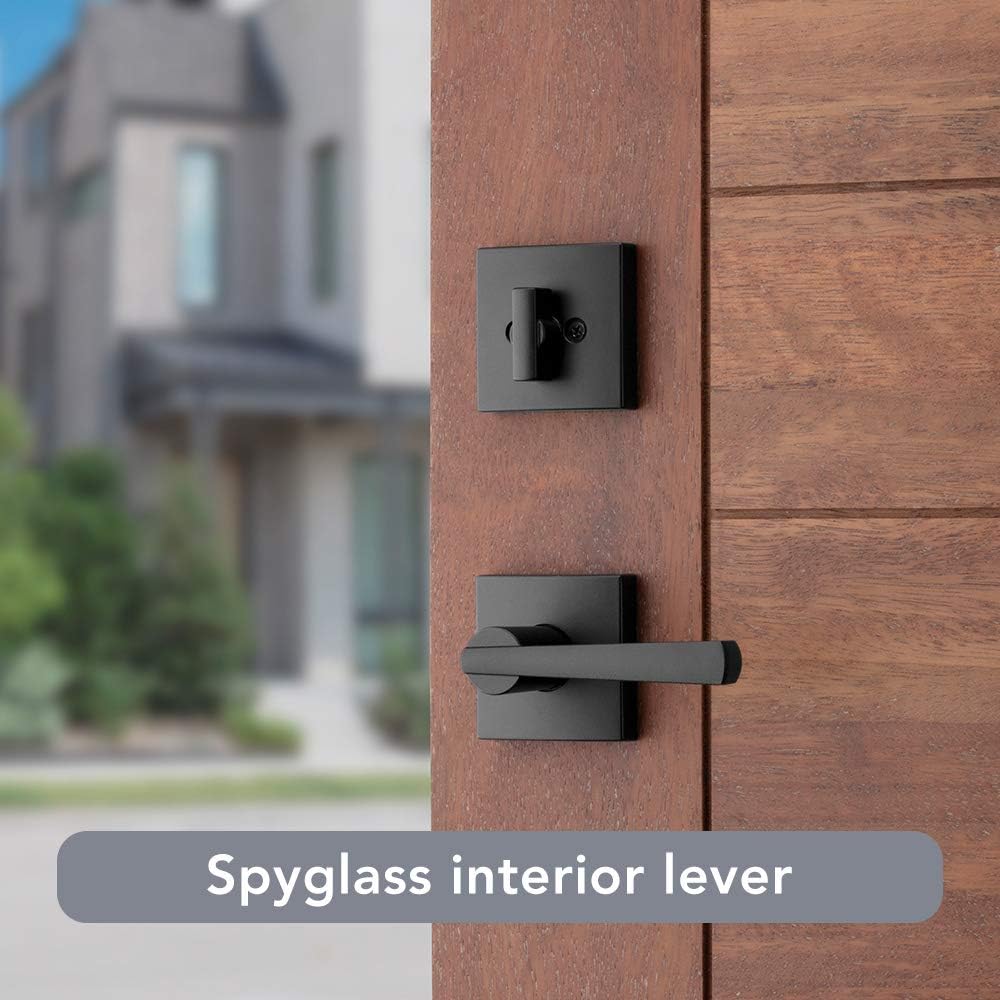 Secure and Modern Front Entry Door Handleset