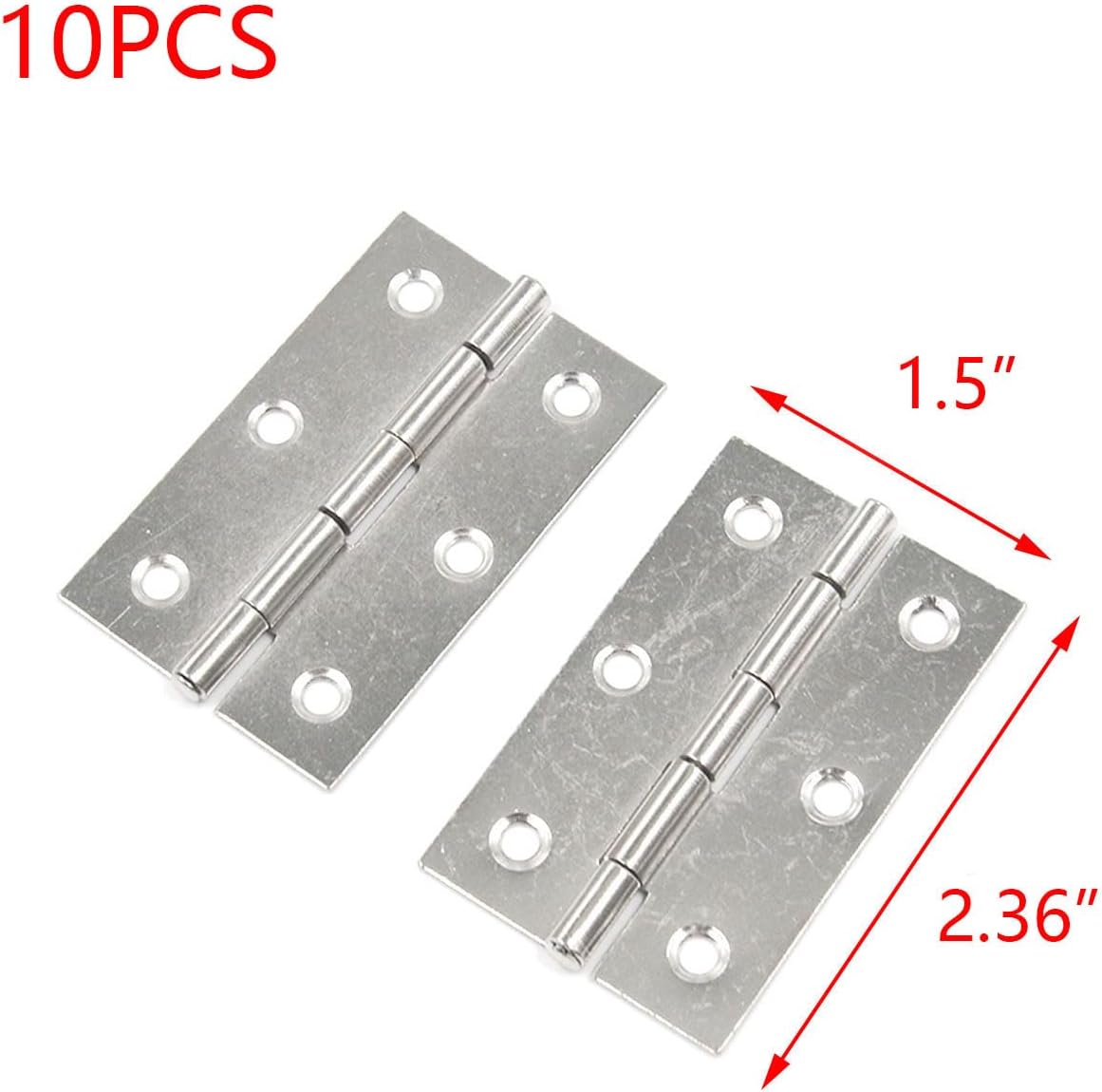 T TuleadSilver Door Hinges 10