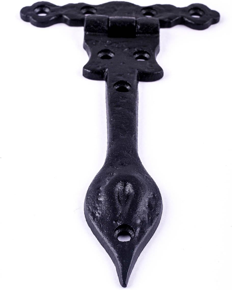 Welcome to Home Smooth Operation 6-Inch Painted Wrought Iron Door Hinges