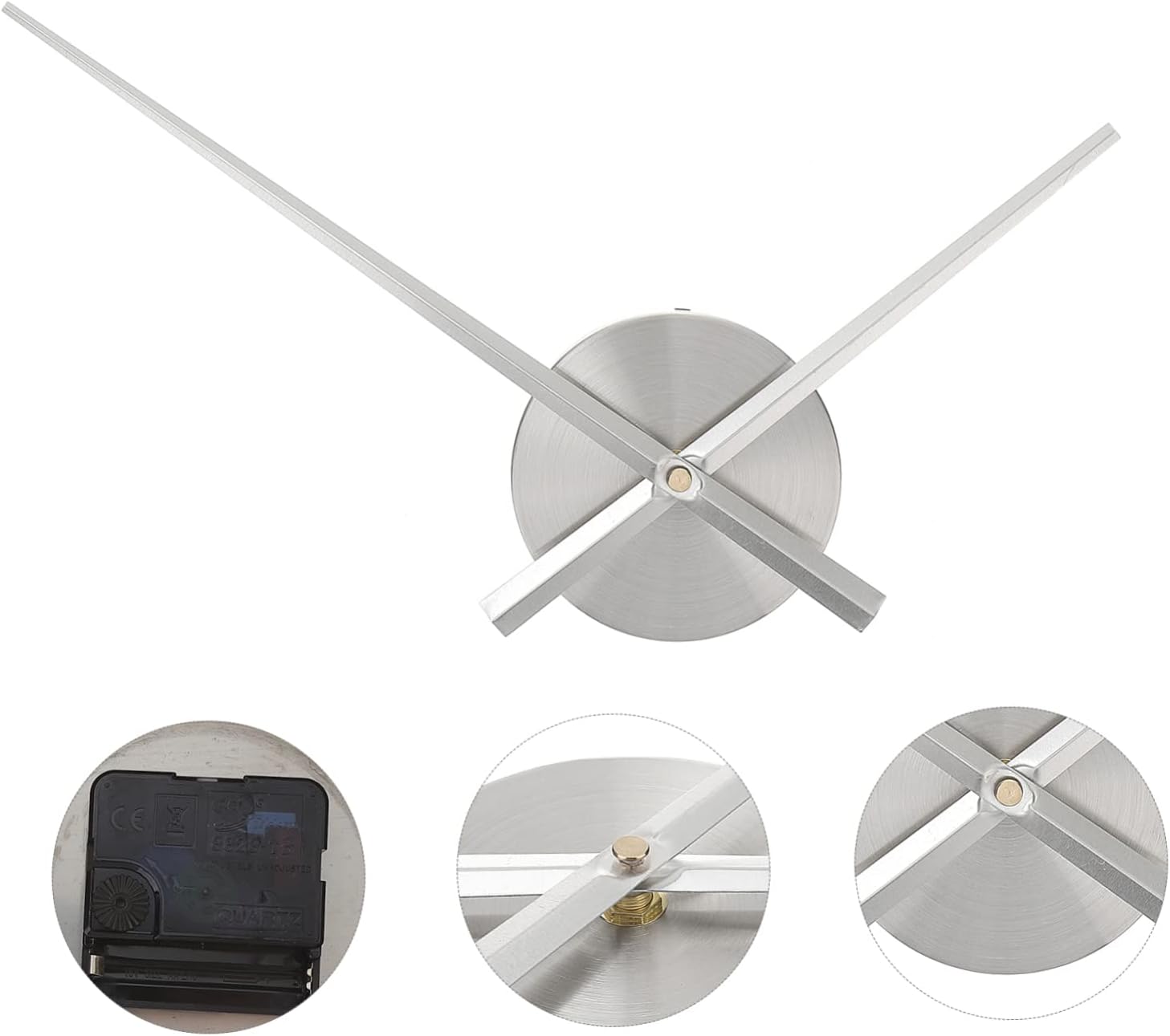 Precision Battery-Operated Clock Kit with LED Lights Waterproof DIY Clock Mechanism