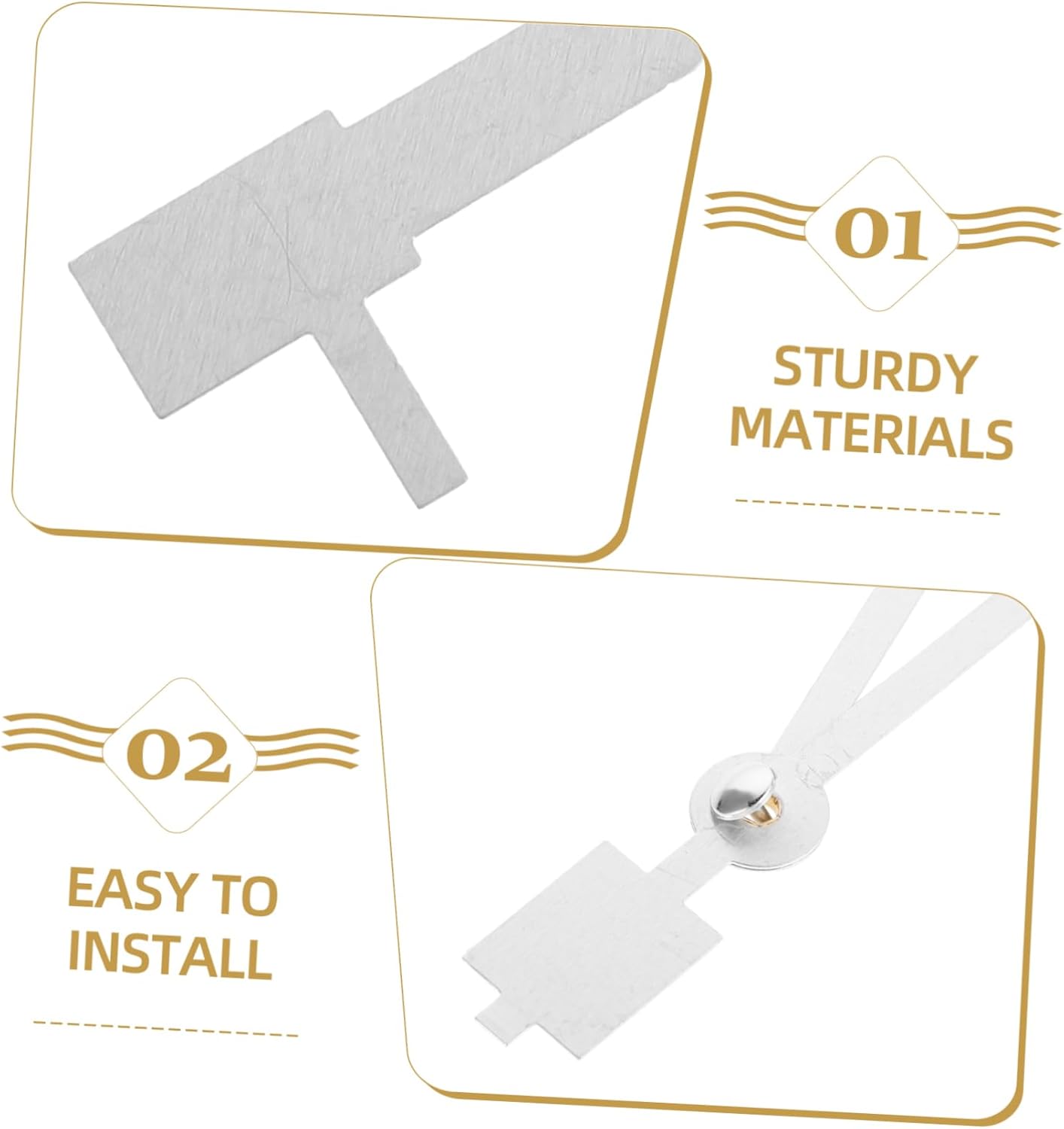 Elegantly Crafted Clock Hands for DIY Repair