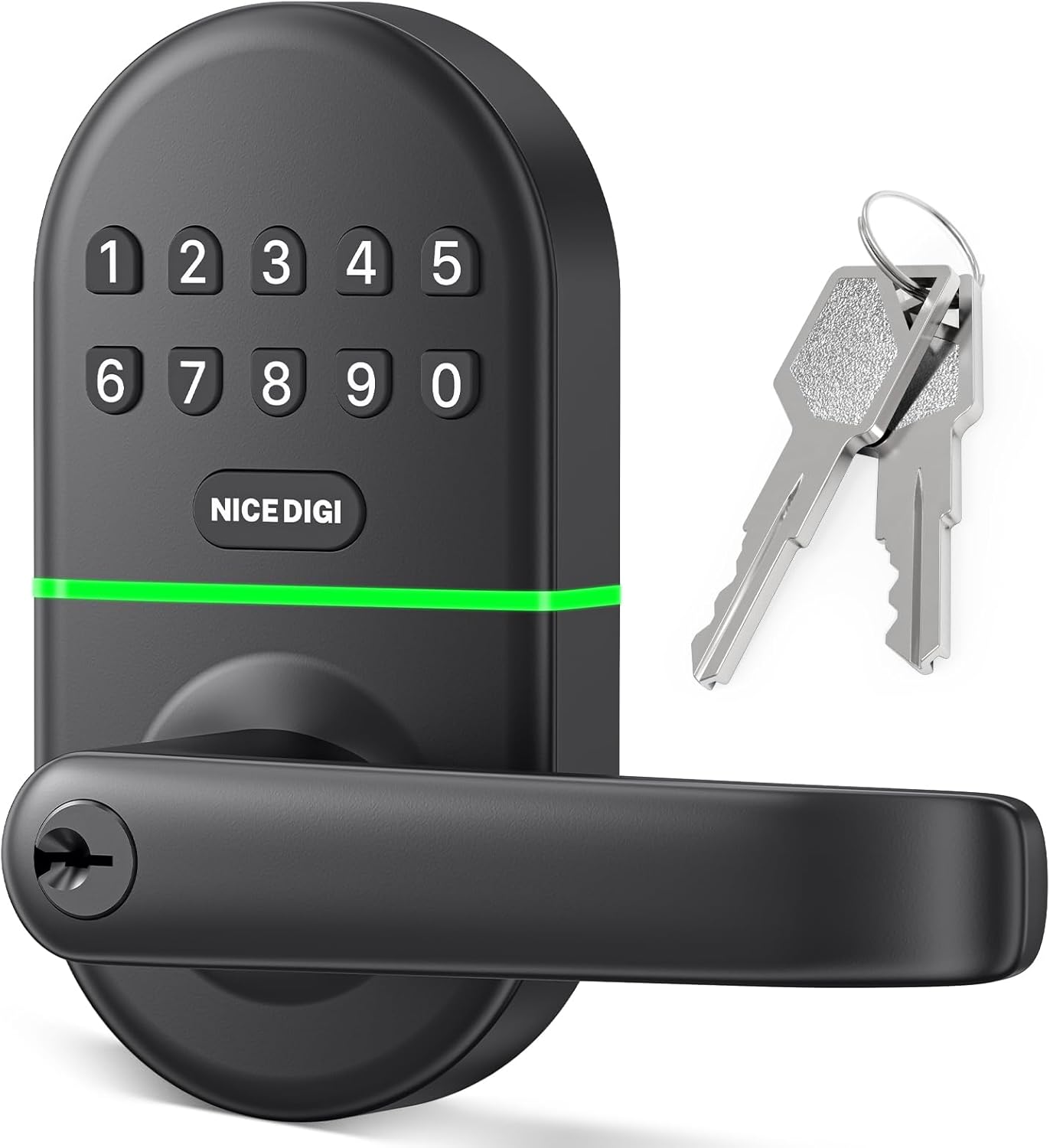 Smart Keypad Door Lock Keyless Entry for Home Car Doors