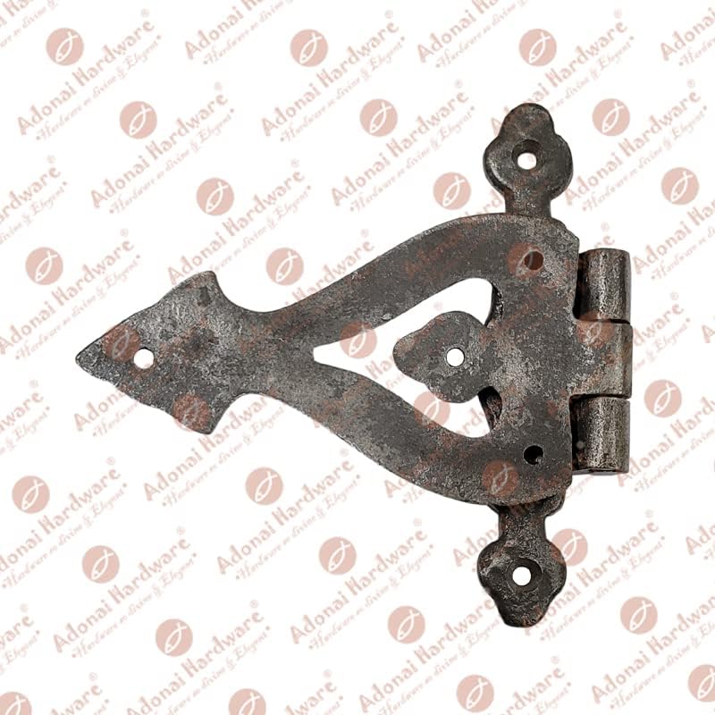 Adonai Hardware Alleluia Antique Cast Iron Hinges