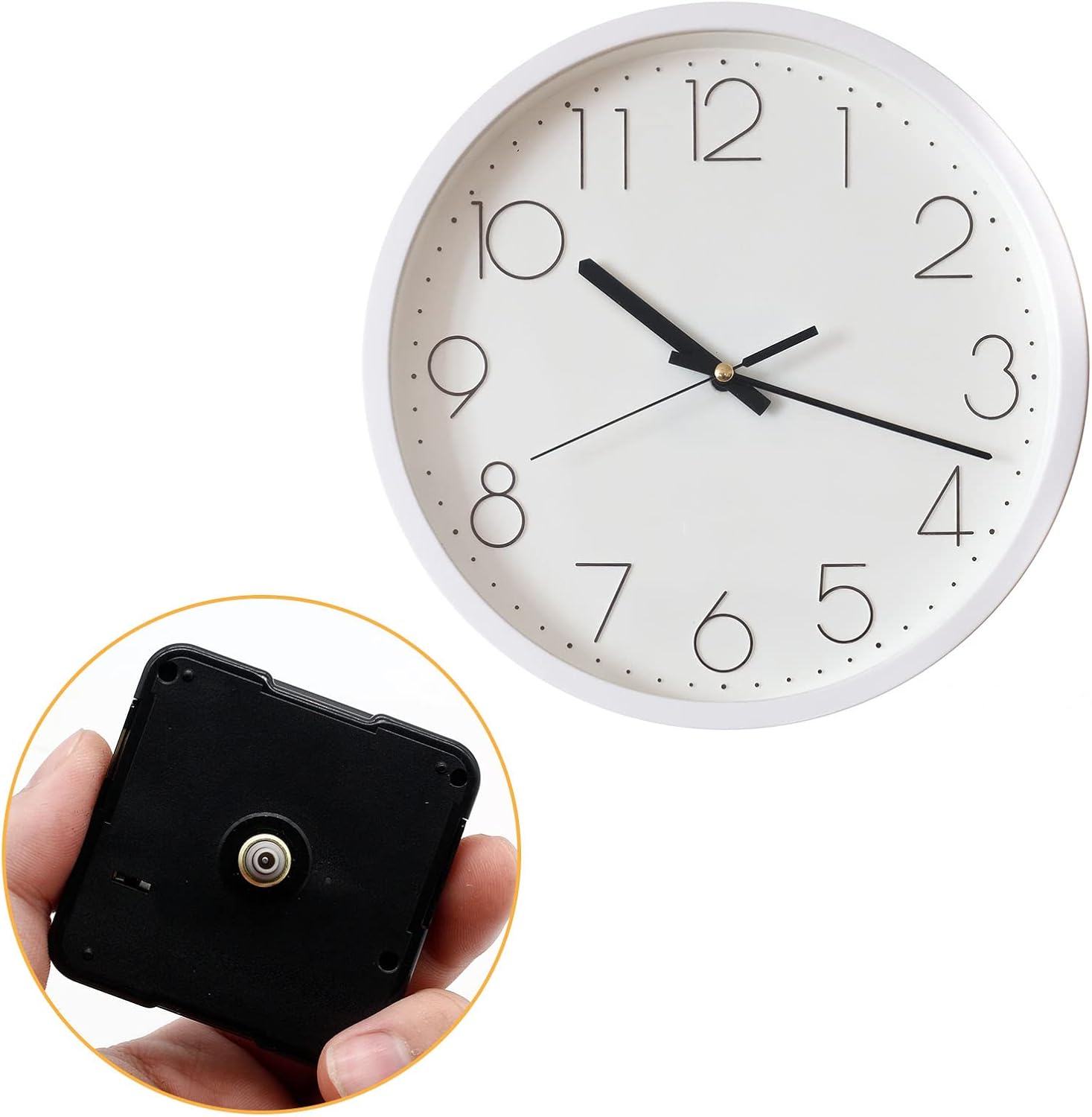 10 Word TitleEasy quartz Clock Mechanism Replacement