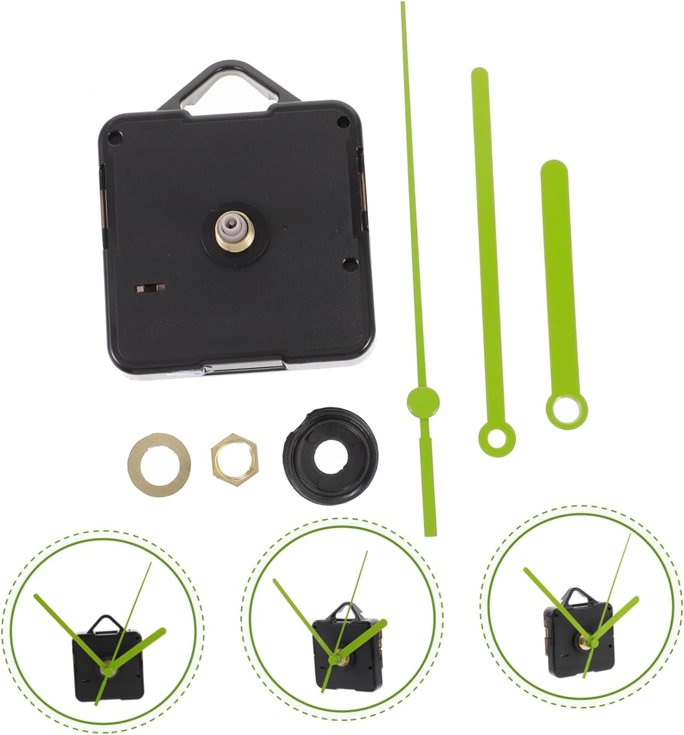 QUMIIRITY QuartZ Wall Clock Movement Kit