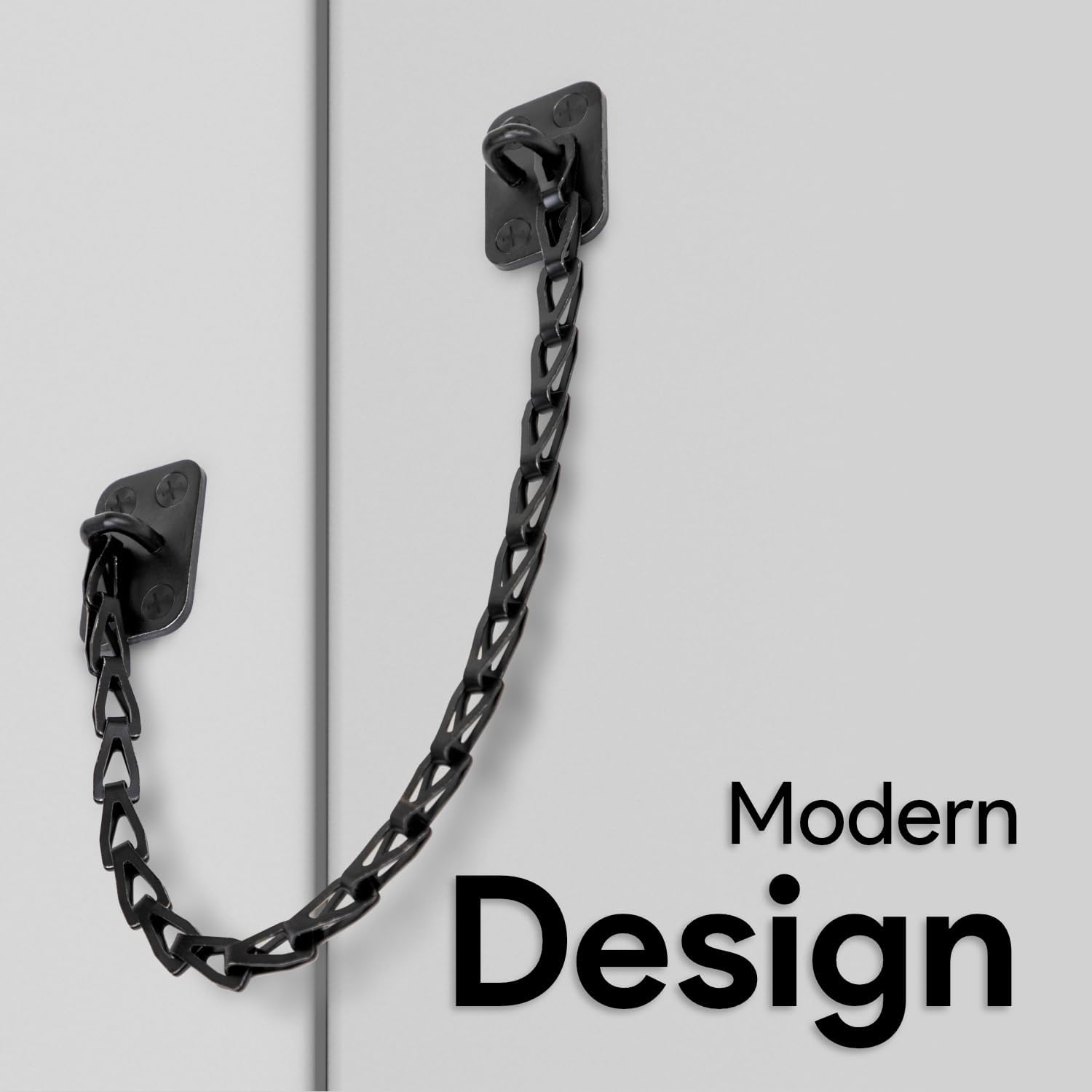 TOBELLE Modern Entry Door Handleset in Satin Brass Finish