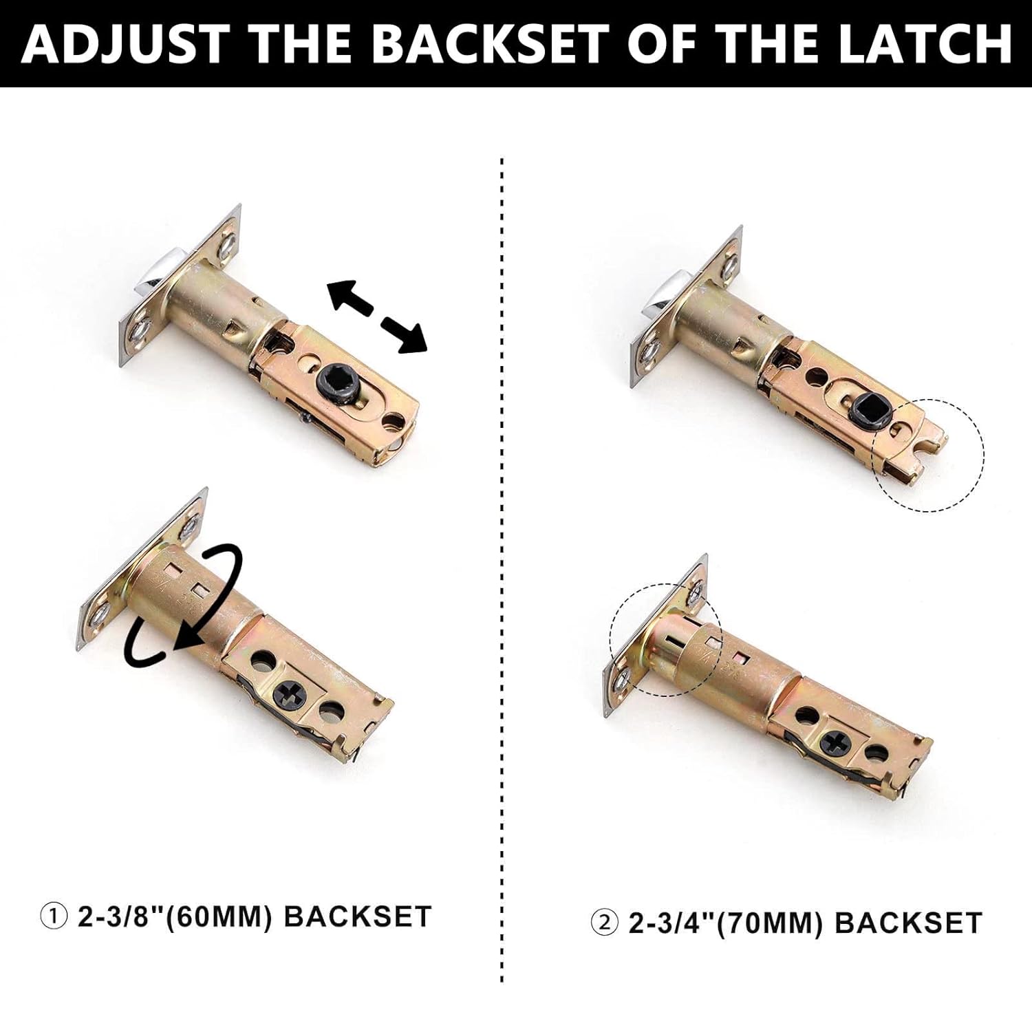 Easy Install Front Door Lock Set