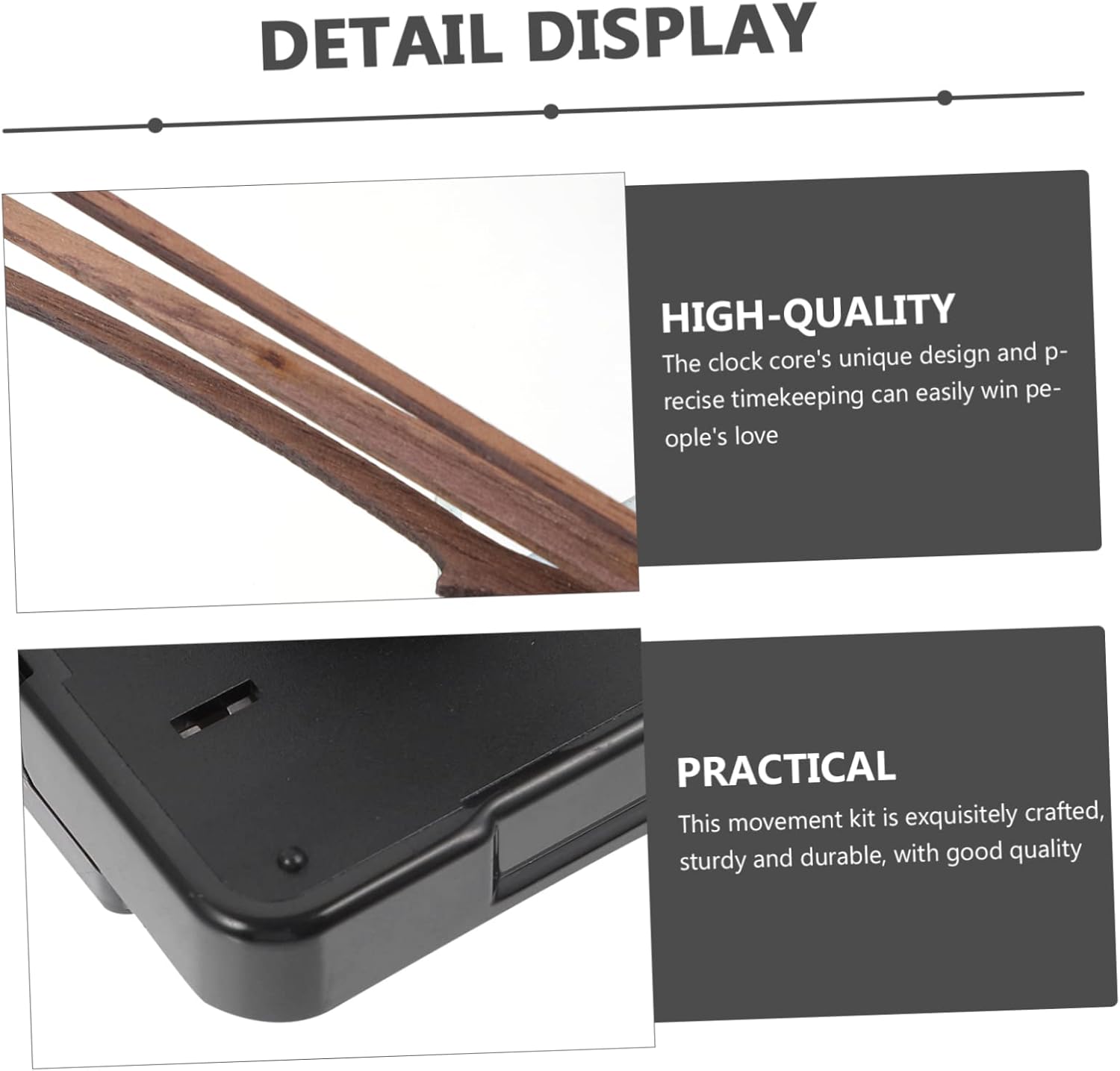 EASY TO REPLACE DURABLE QUARTZ CLOCK HANDS