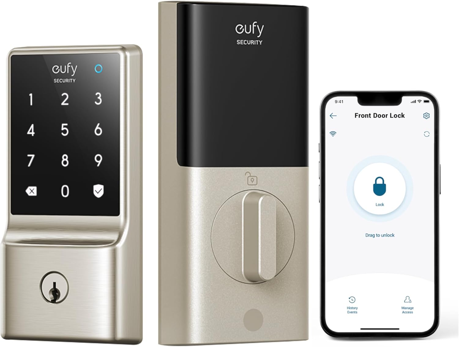 Secure Front Door Lock with WiFi