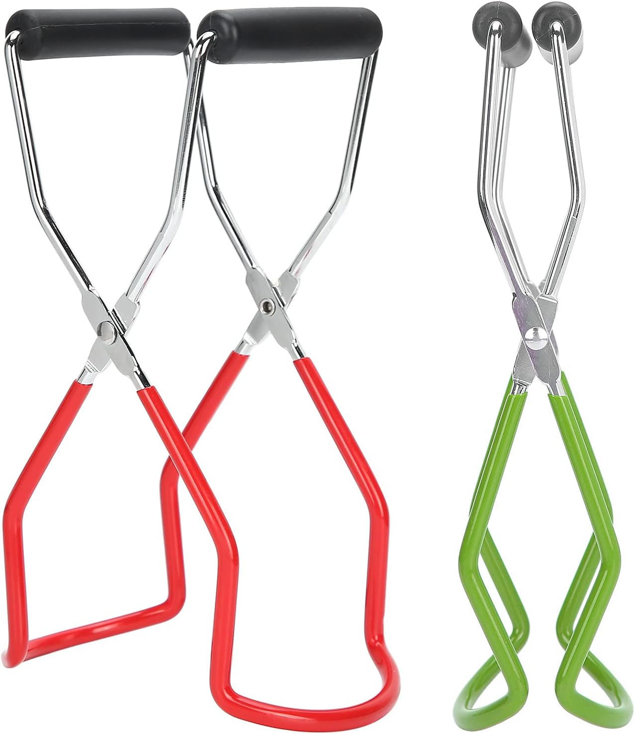 ARAMO 2pc STAINLESS STEEL CANNING JAR LIFTER WIDE MOUTH
