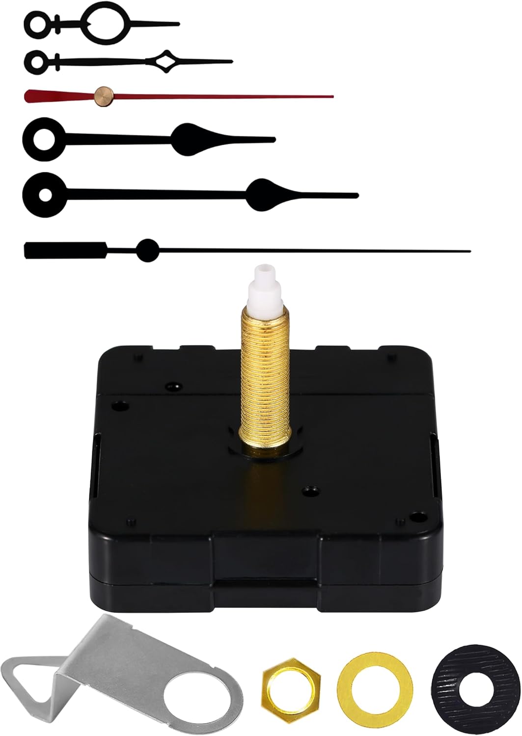 WinTaimSilent 32mm Long Shaft Clock Movement for DIY Repair Kits