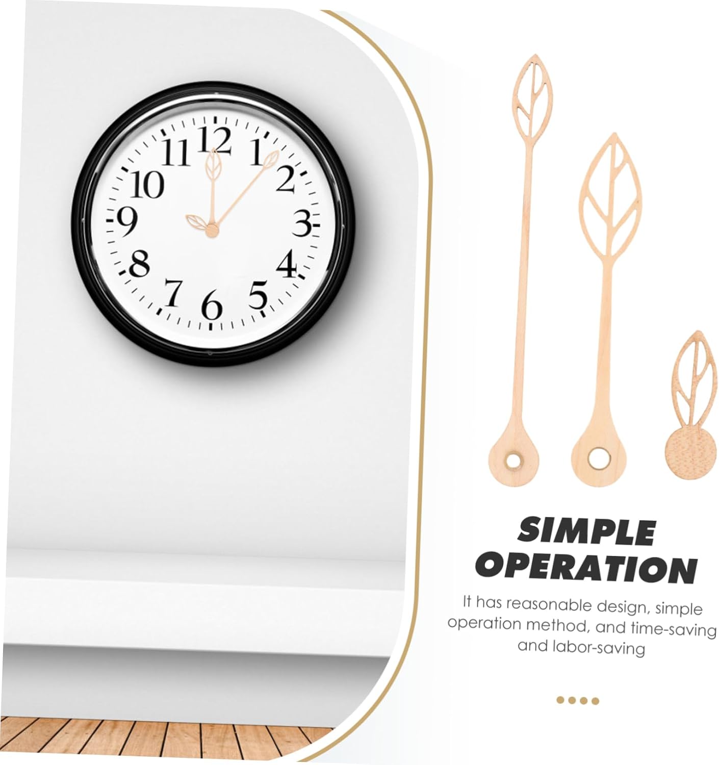 Replace Clock Hands Kit for Wall Clocks