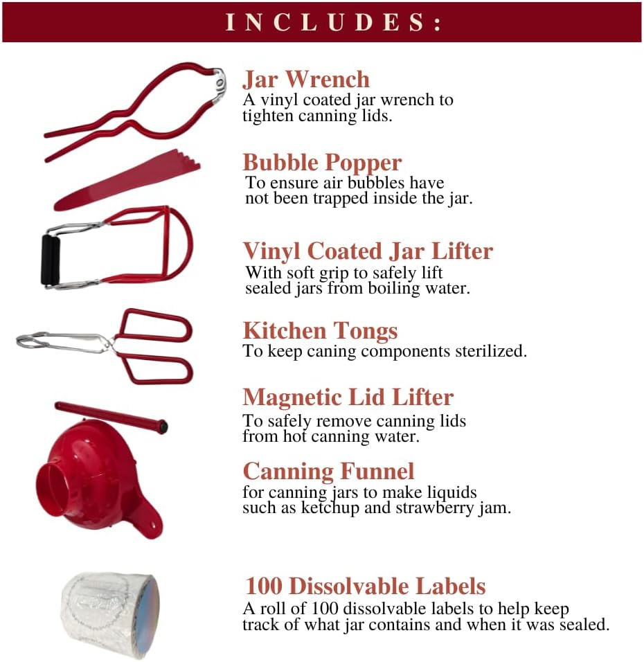 Canning Starter Kit For Beginners