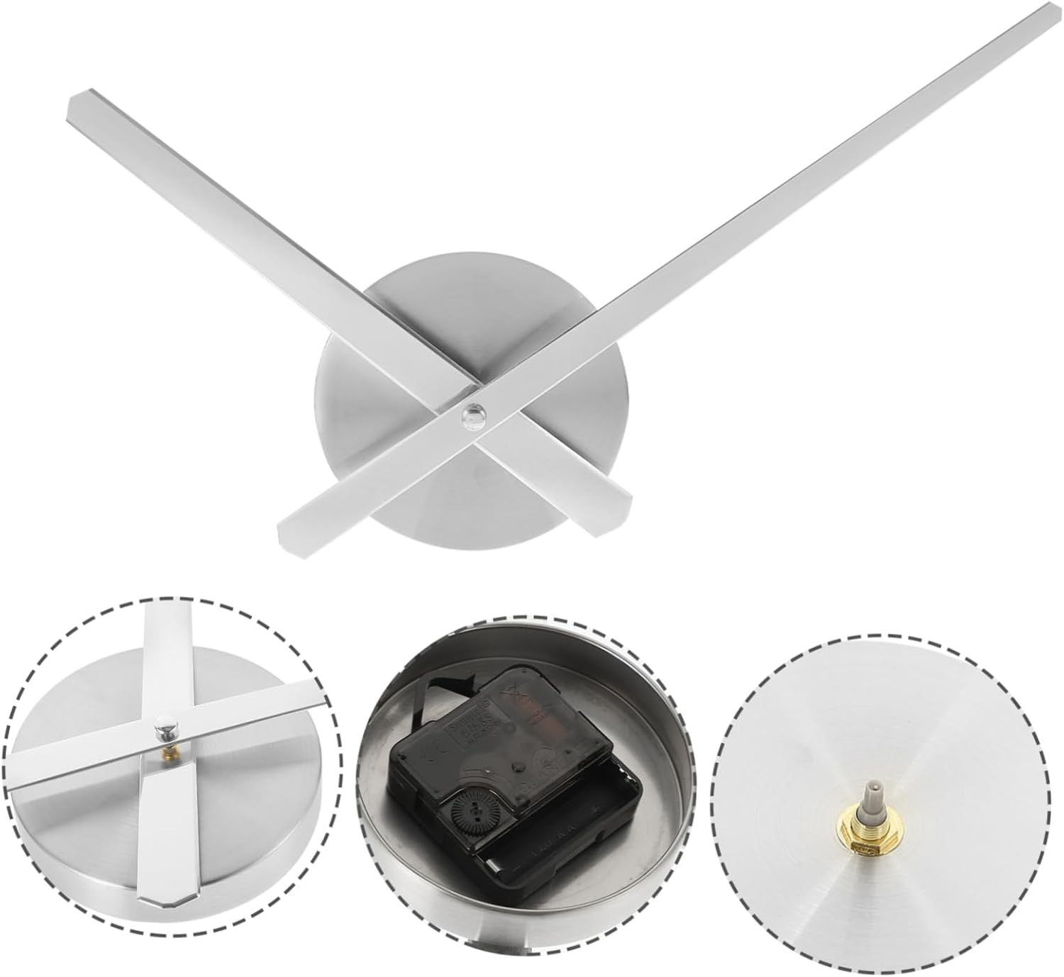 Garneck Silent Clock Movement Kit