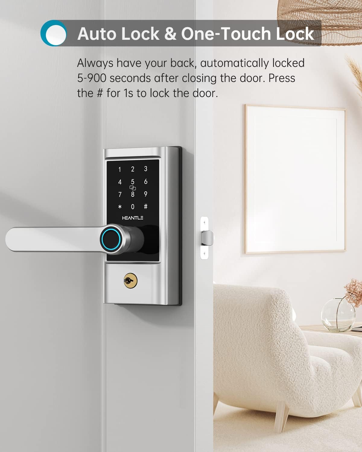 IntelliGuard Smart Lock Door