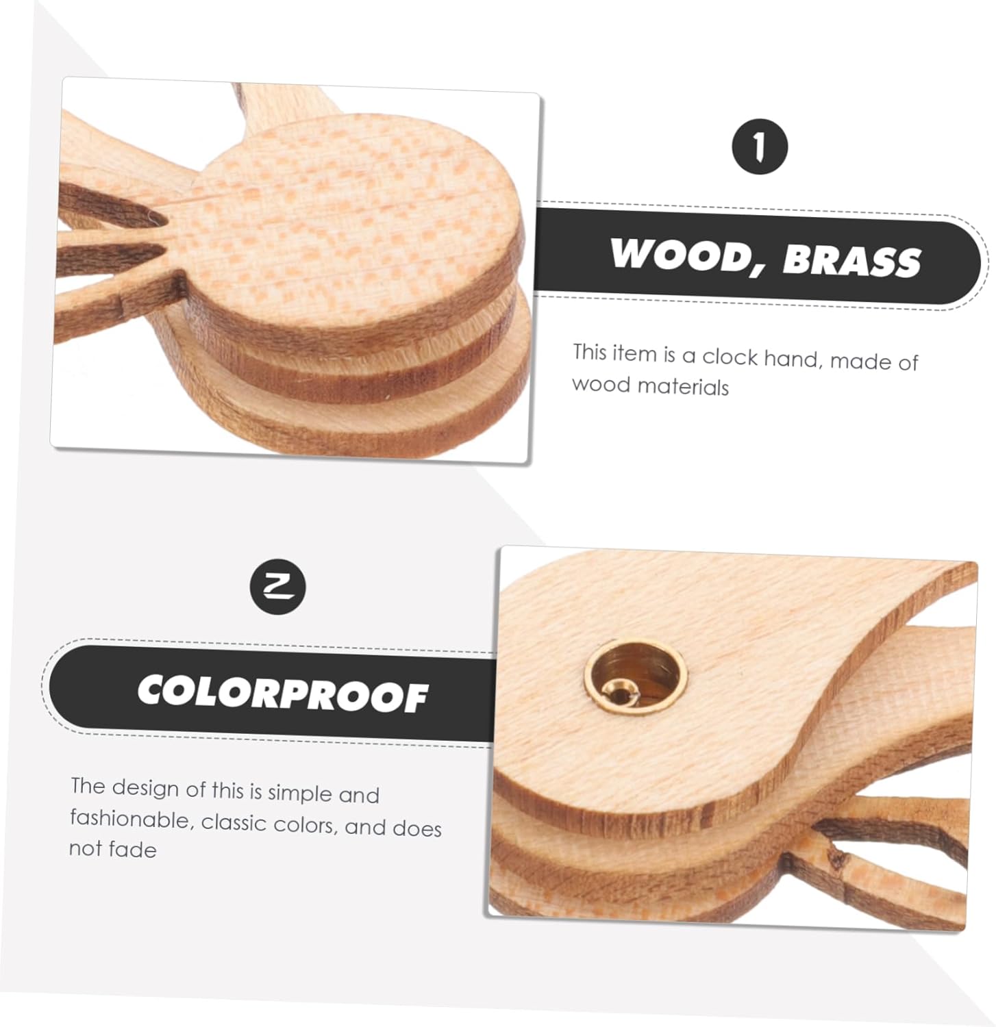 Replace Clock Hands Kit for Wall Clocks