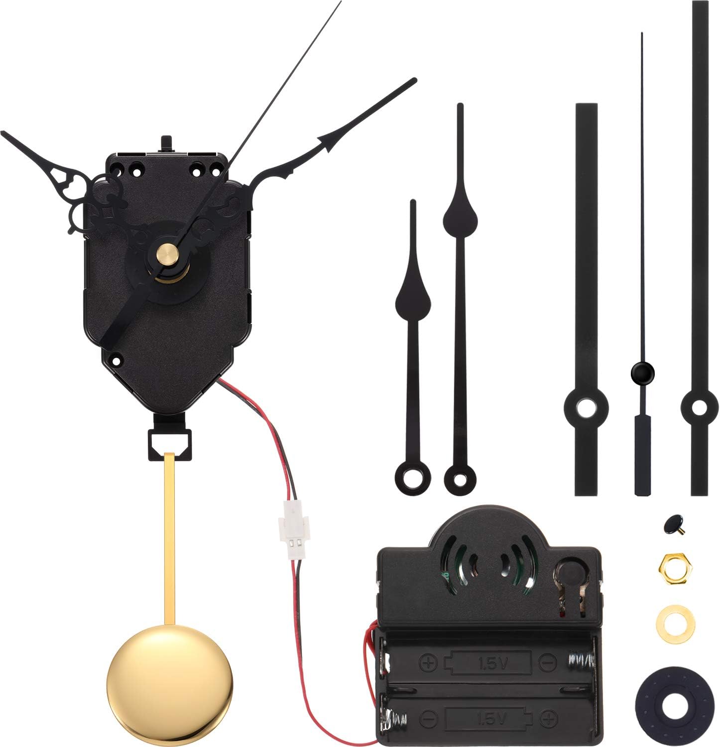 Hicarer Quartz Pendulum Clock Kit