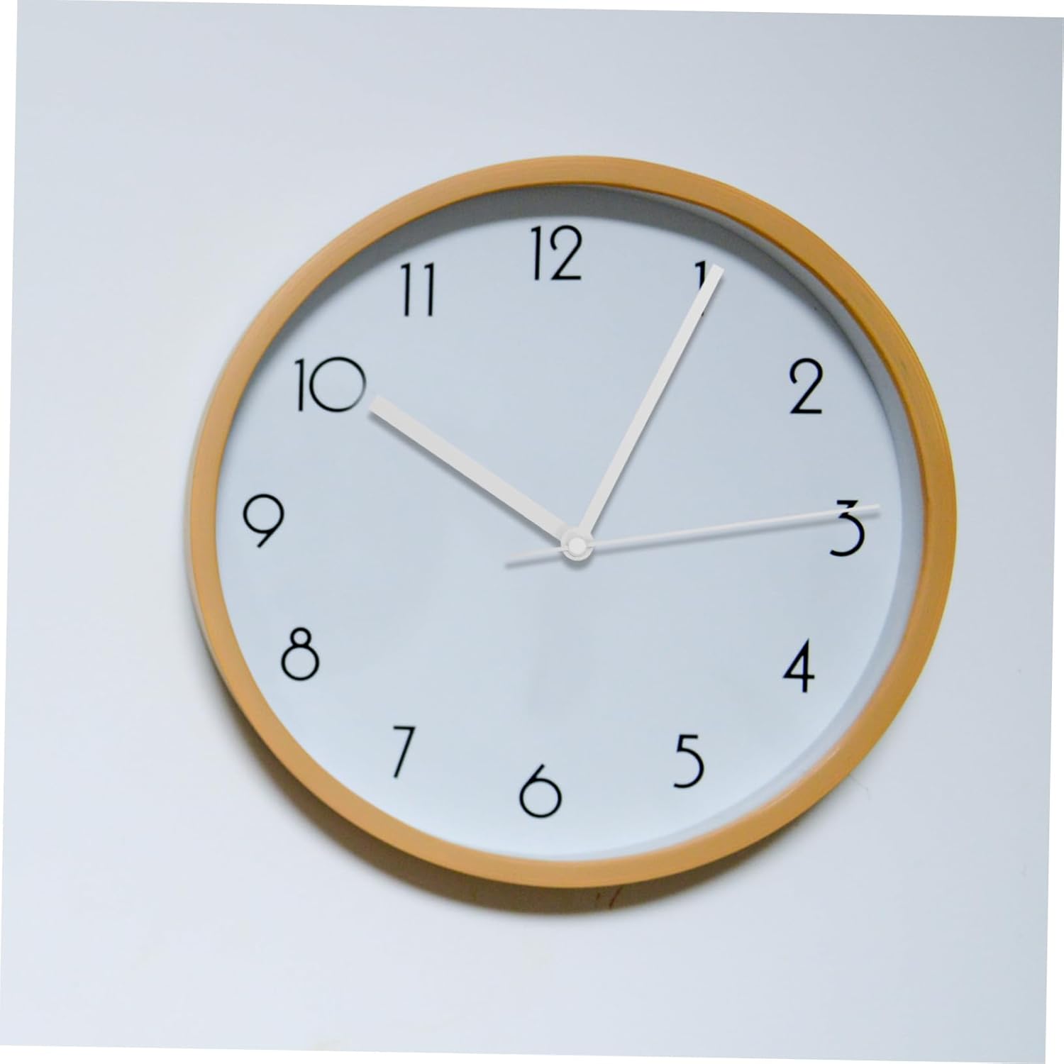DOITool 10-Set Replacement Clock Hands for Wall Clocks Aluminum White