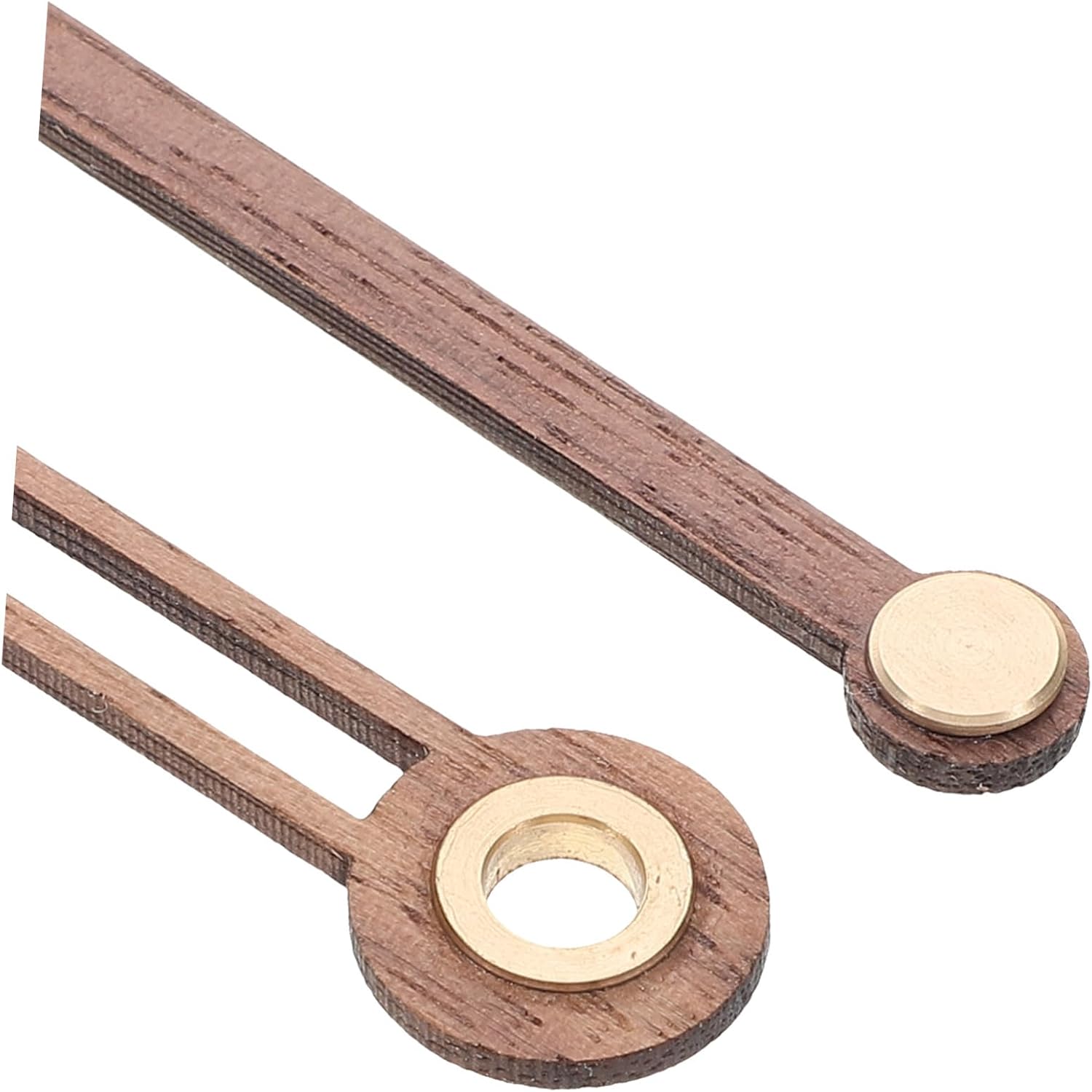 OSALADI 5 Set walnut clock hands for DIY silent clock repair