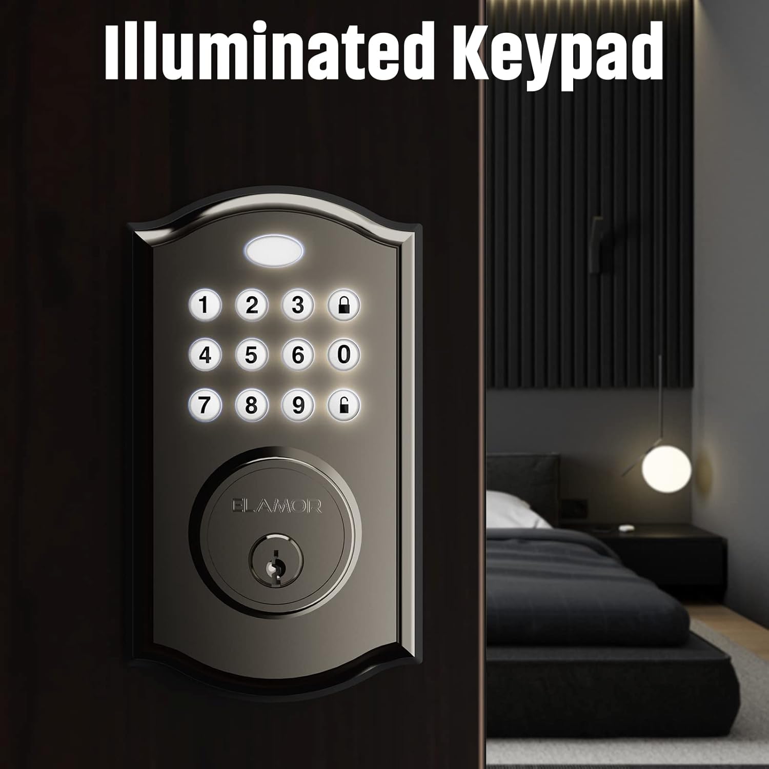Quick and Secure Front Door Lock System for Home Apartment Use