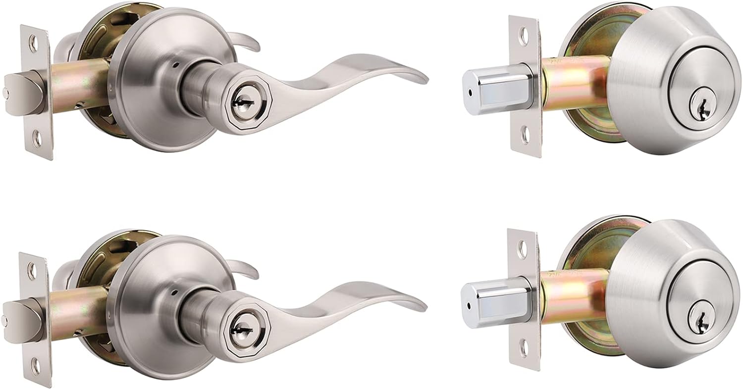 Perfect Pair of Entry Door Lock Set