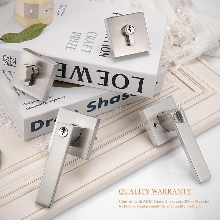 Probrico 2-Piece Door Lock Set Keyed Alike FrontOffice Use