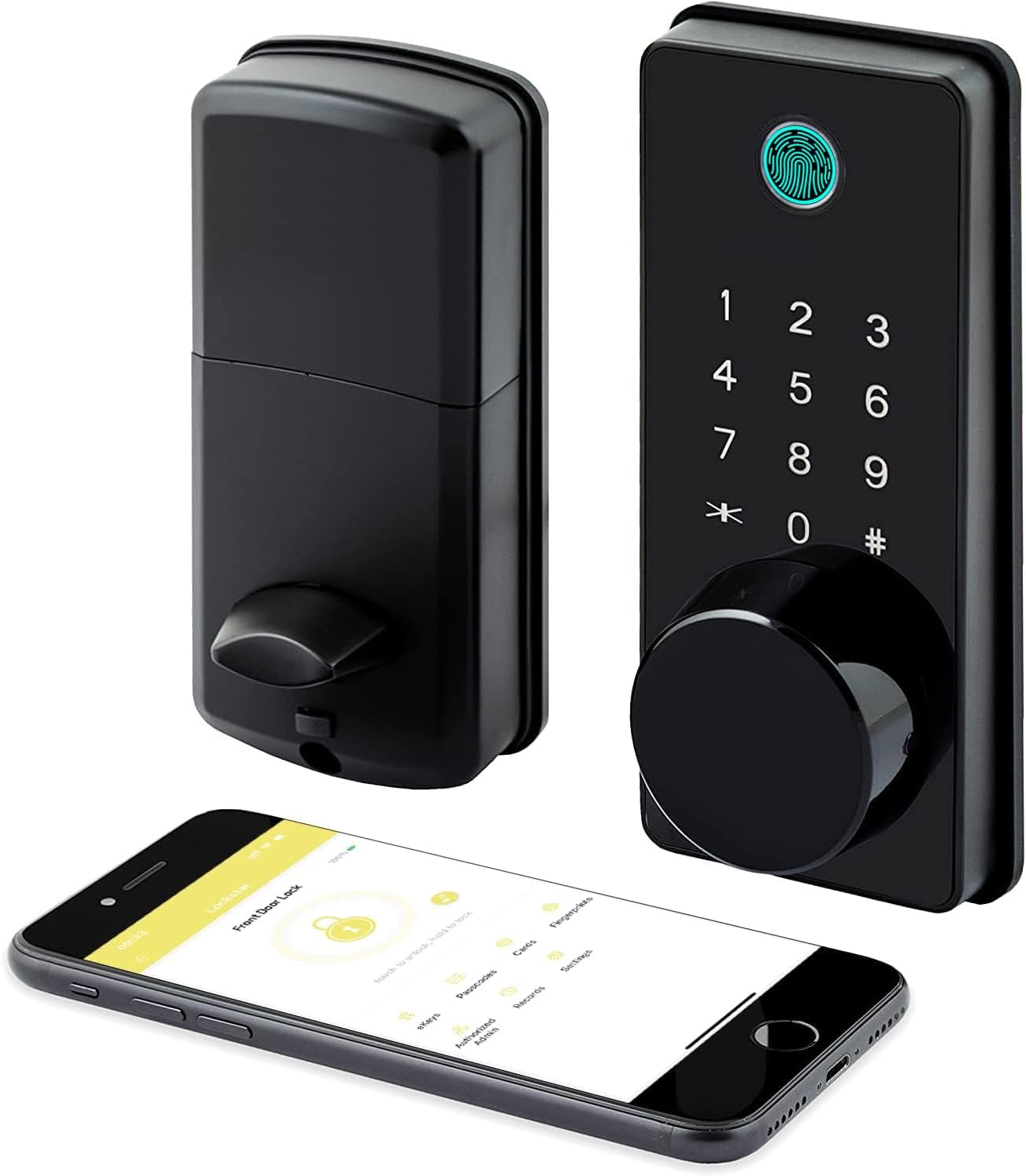 Lockstar Smart Deadbolt with Keyless Multiple Entry Methods