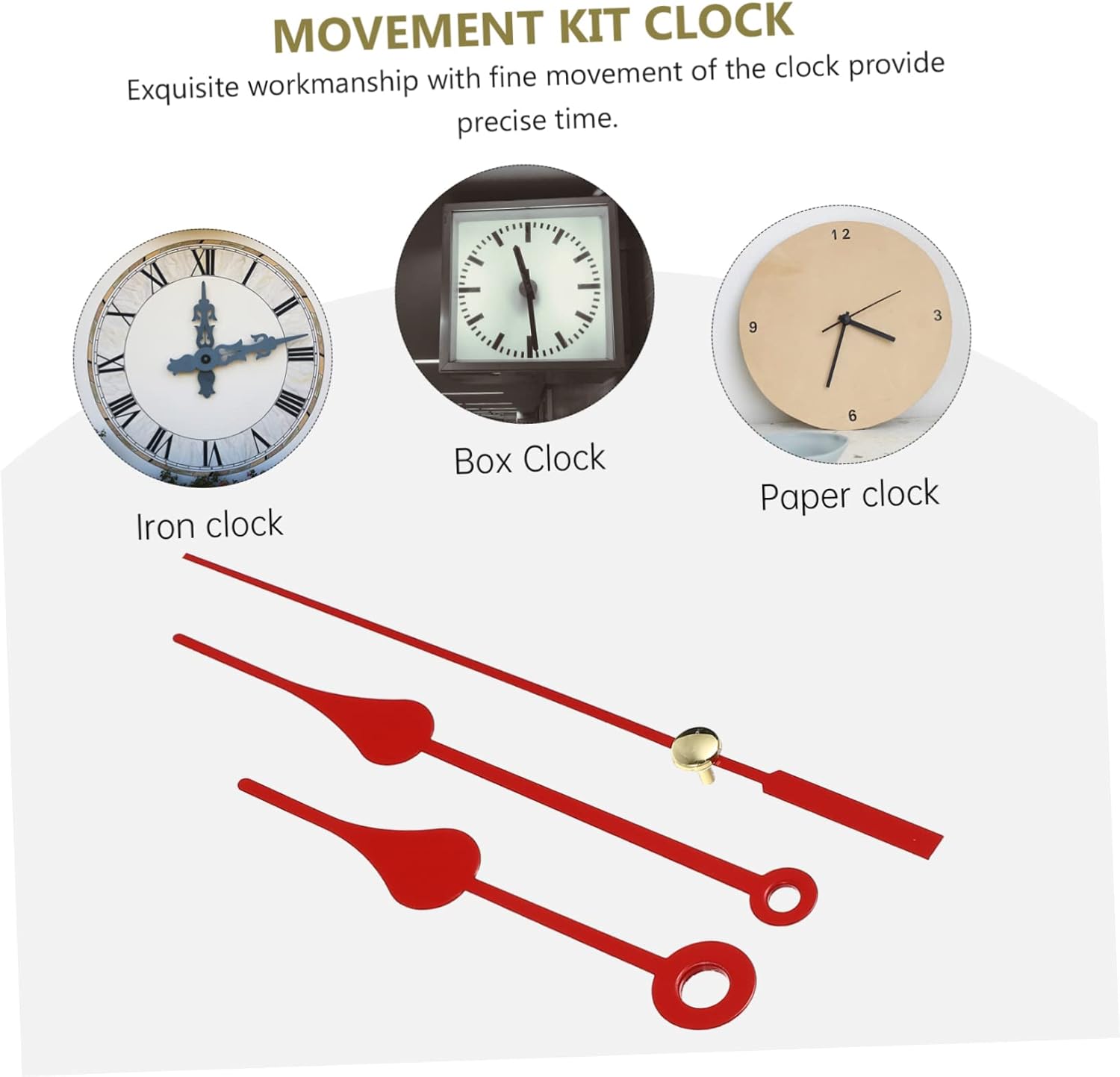 Elegant Quart Clock Movement Kit