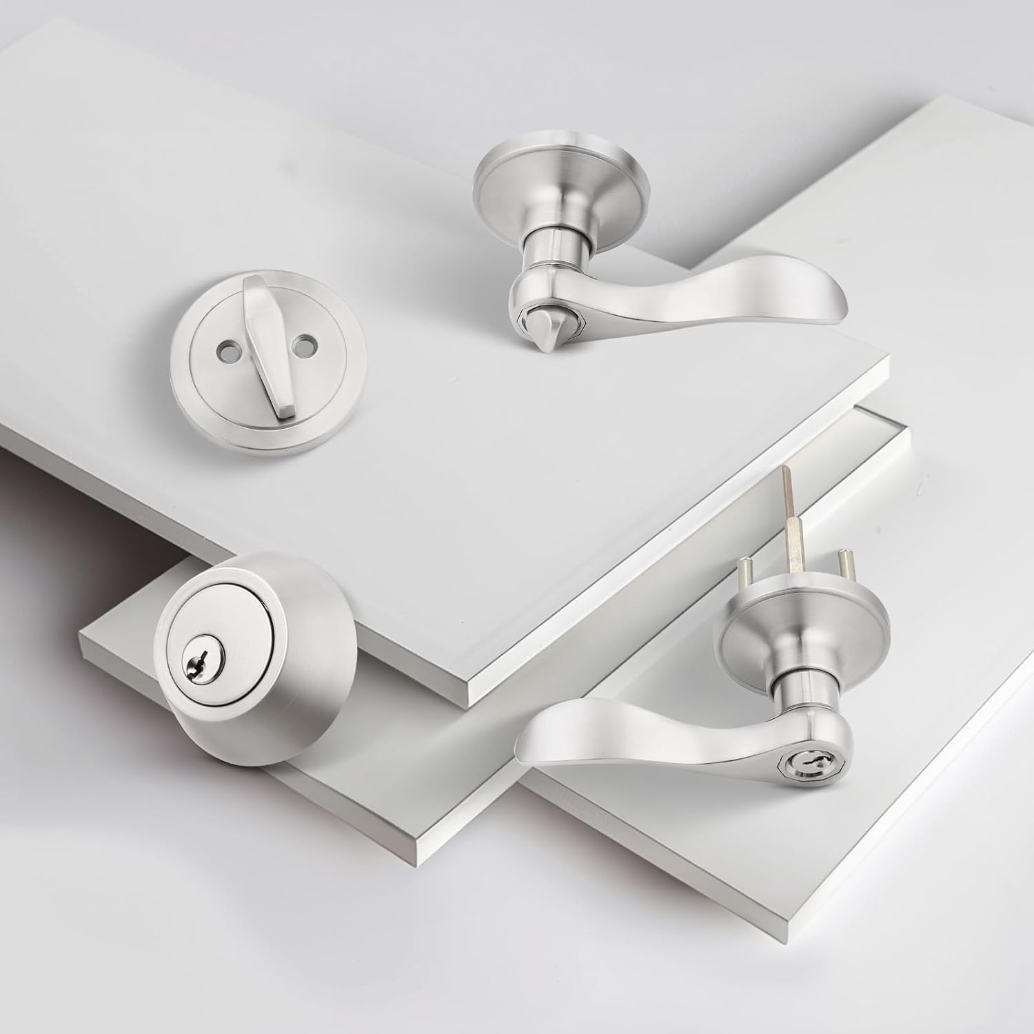 Perfect Pair of Entry Door Lock Set