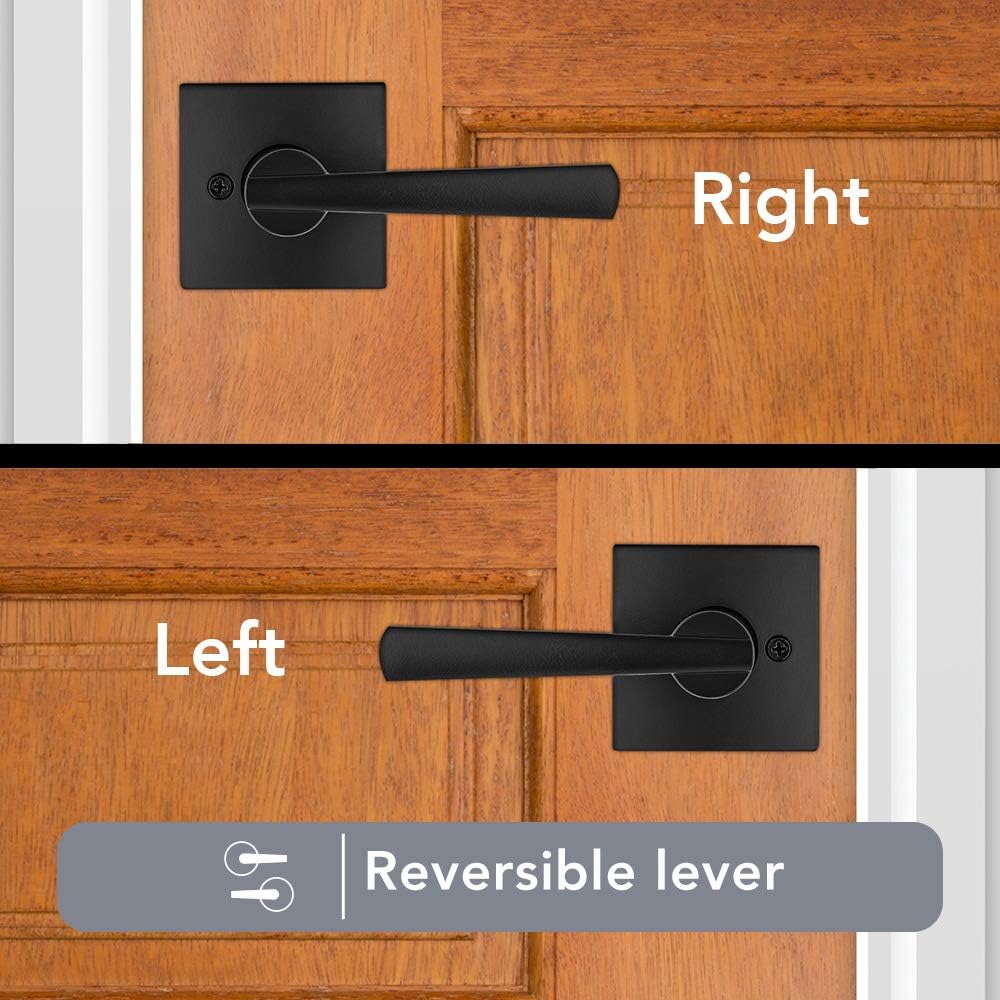 Secure and Modern Front Entry Door Handleset
