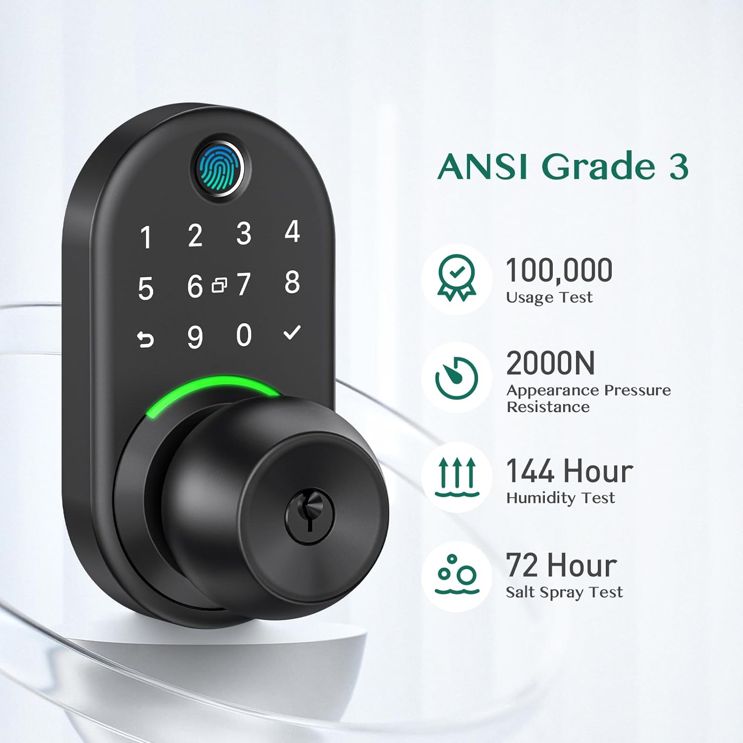 Secure Smart Door Lock with Keypad Keyless Entry for Your Home