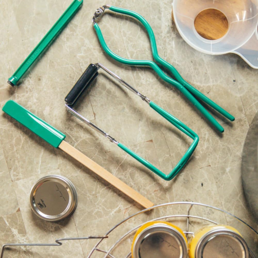 Elegant 9-Piece Canning Kit for Family Use with Durable Steel Construction