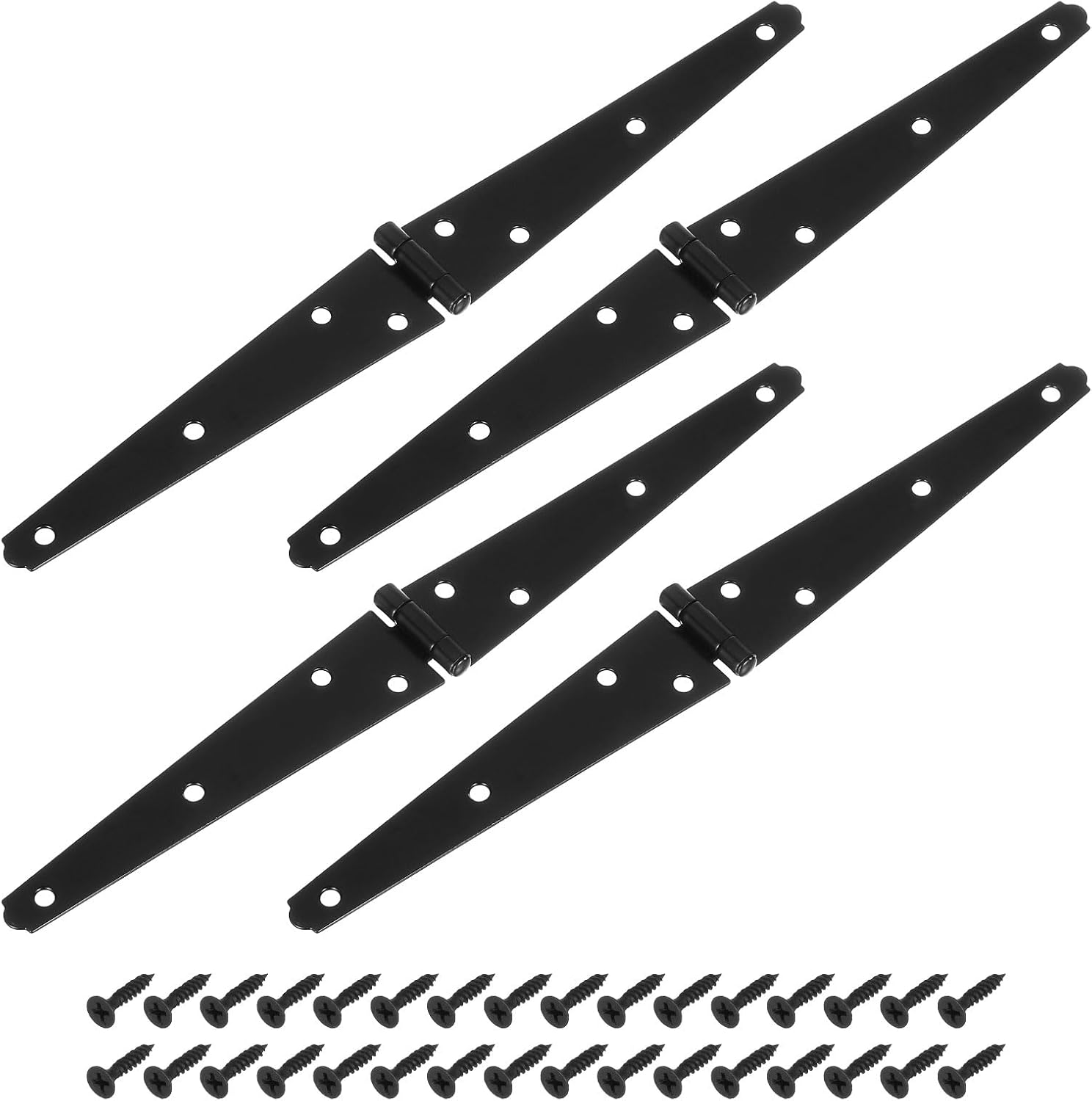 4Pcs 6 Inch Shed Door Hinges Heavy Duty Gate Hinge