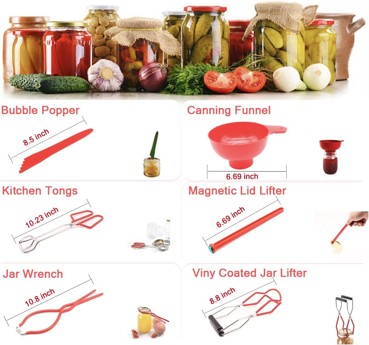 Complete Canning Kit for Perfect Preserves