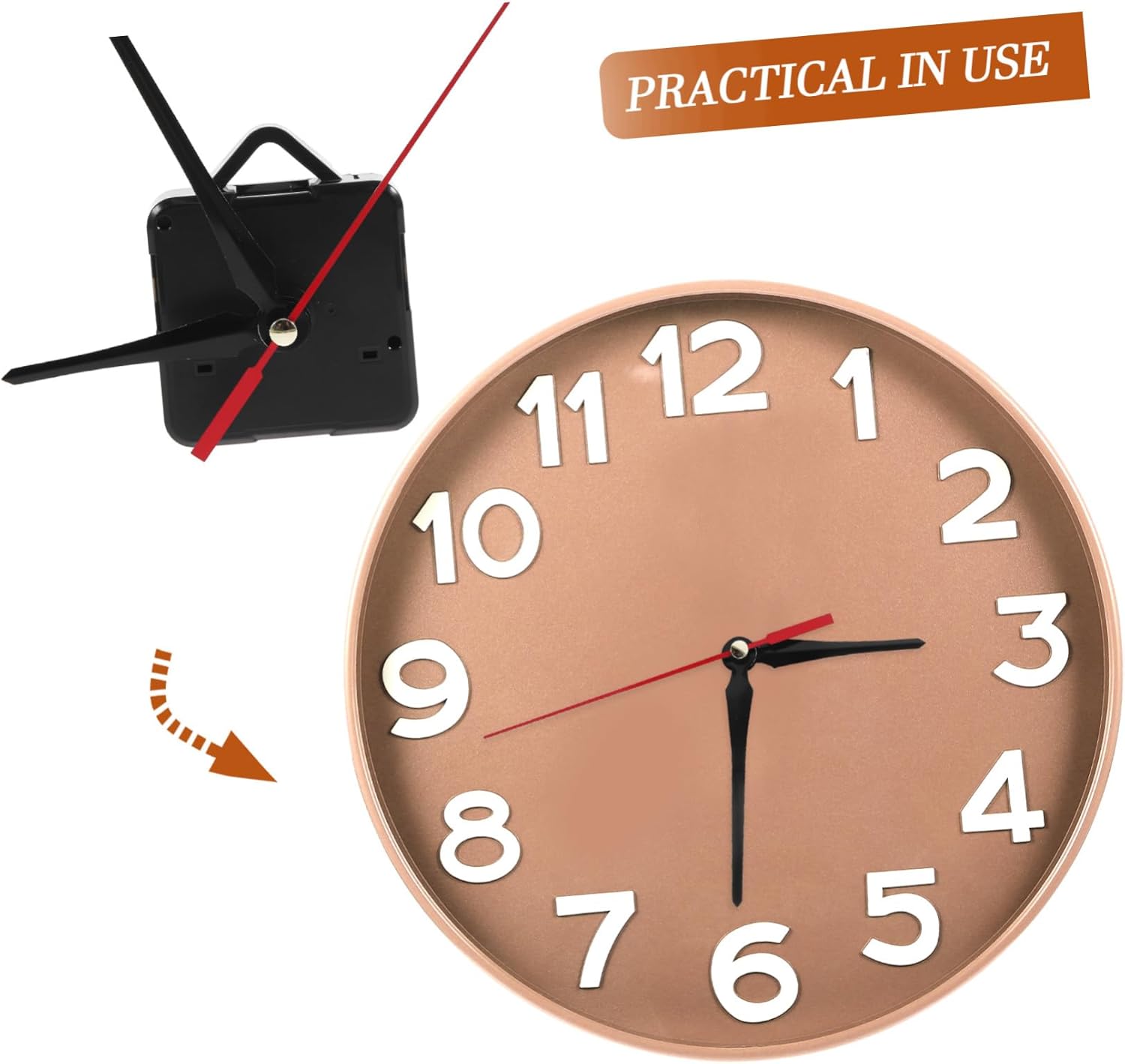 Outanaya Plastic Clock Motor Kit for Repairing Antique Clocks