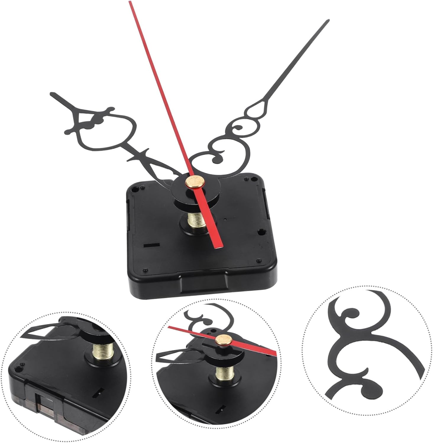 WhamVox 35CM Silent Quartz Clock Movement Kit
