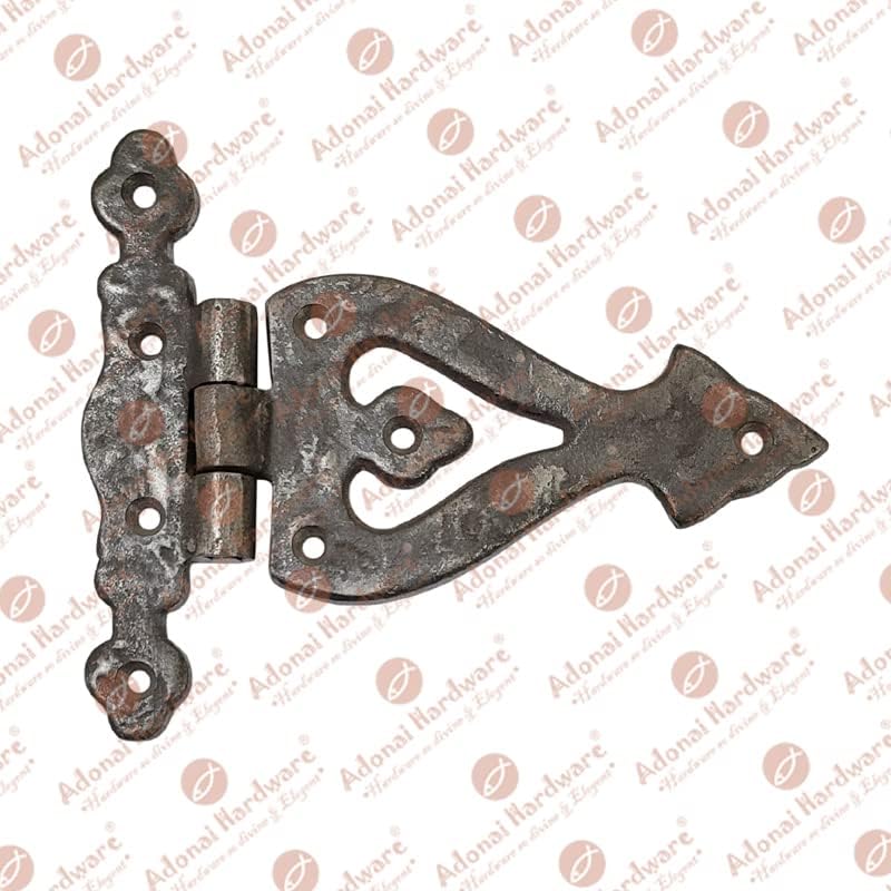 Adonai Hardware Alleluia Antique Cast Iron Hinges