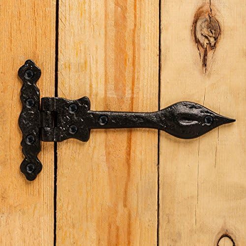 Welcome to Home Smooth Operation 6-Inch Painted Wrought Iron Door Hinges