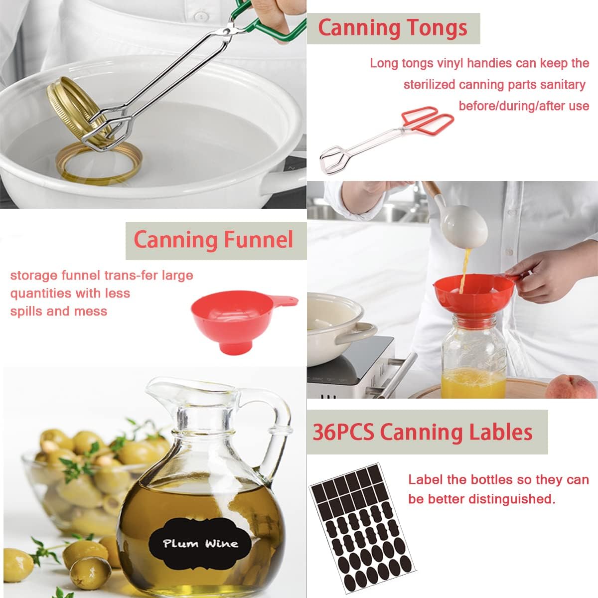 Complete Canning Kit for Perfect Preserves