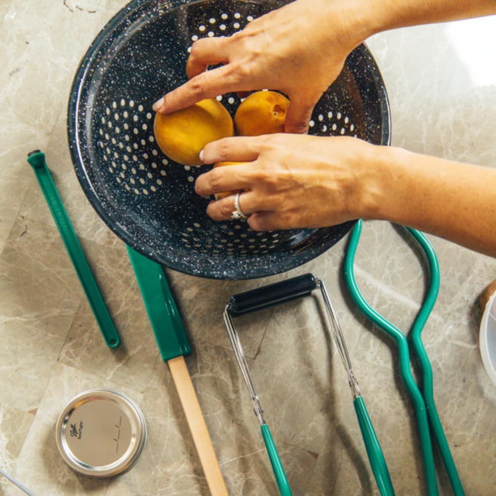 Elegant 9-Piece Canning Kit for Family Use with Durable Steel Construction